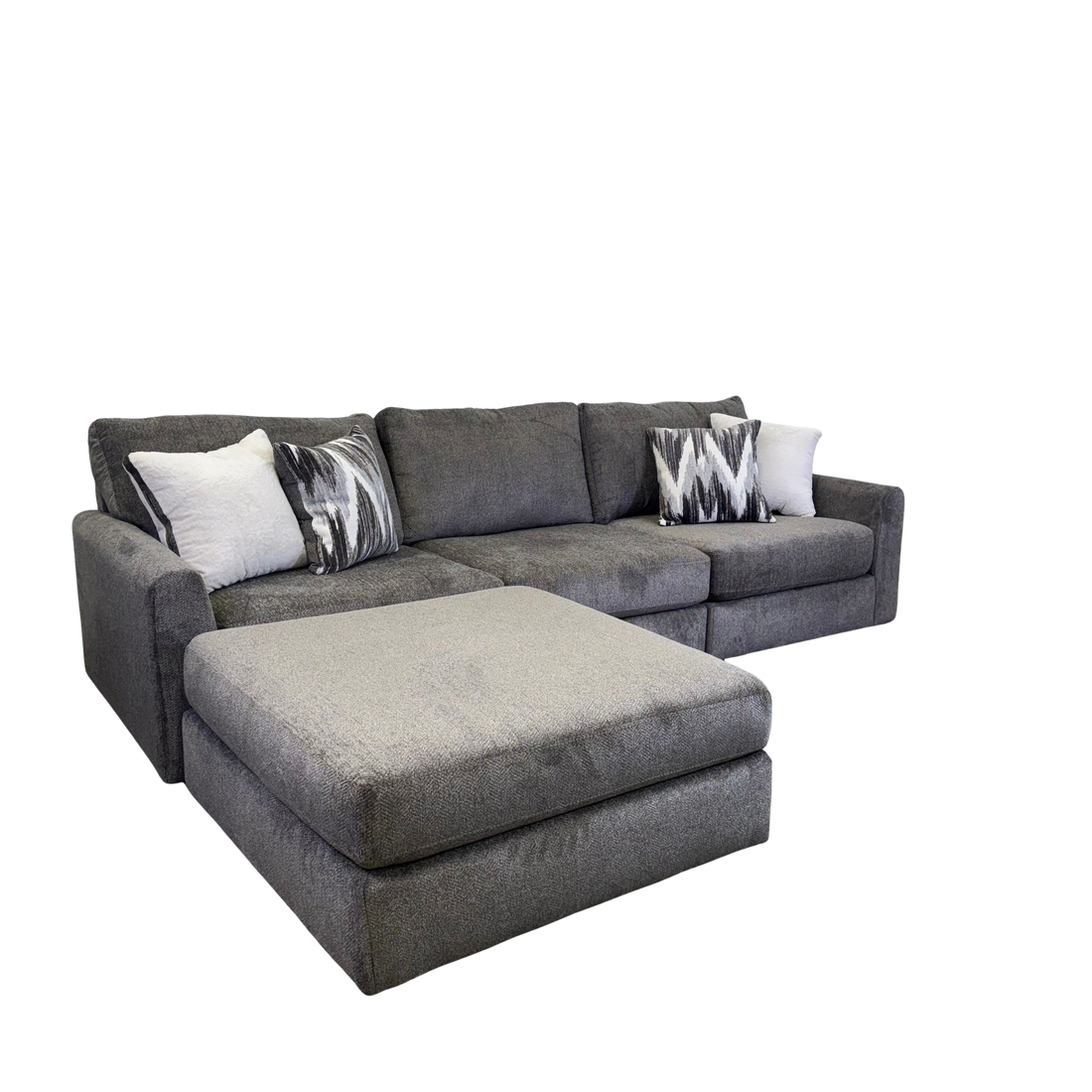 Avery Modular Sectional In Slate Gray (Customizable)