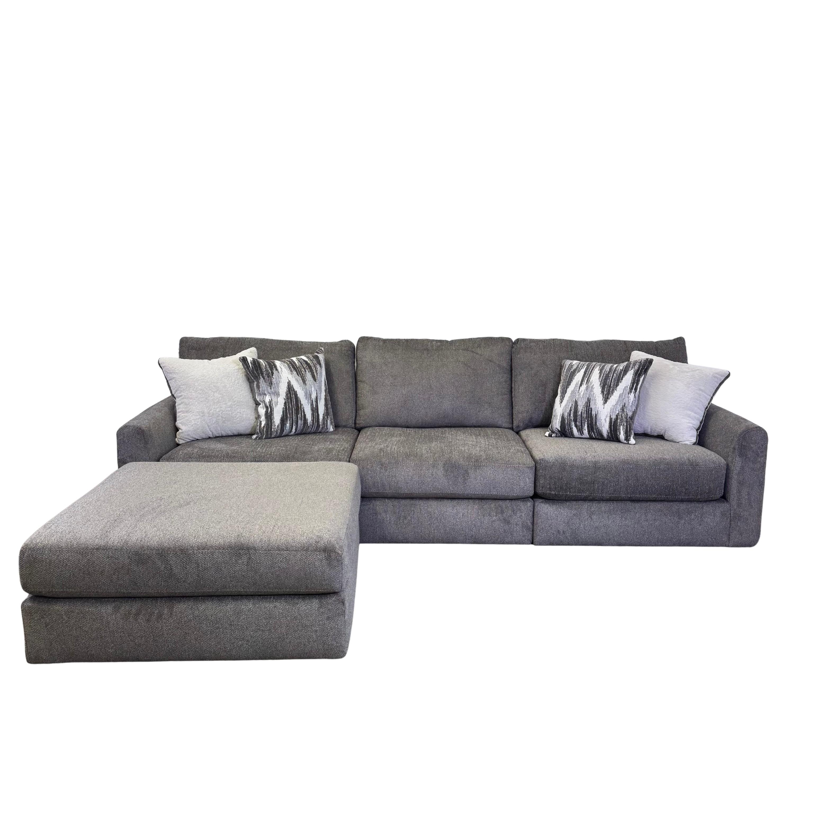 Avery Modular Sectional In Slate Gray (Customizable)
