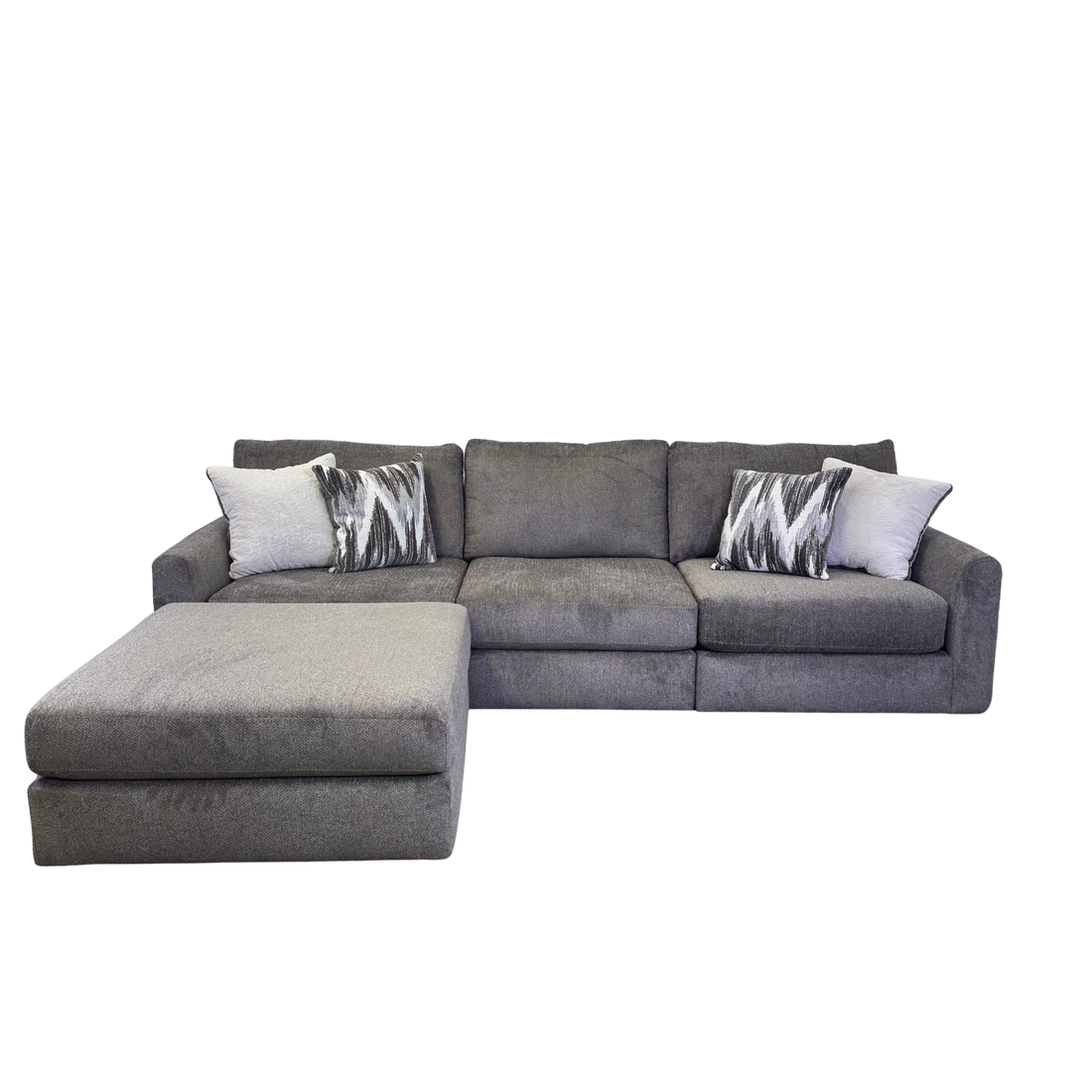 Avery Modular Sectional In Slate Gray (Customizable)