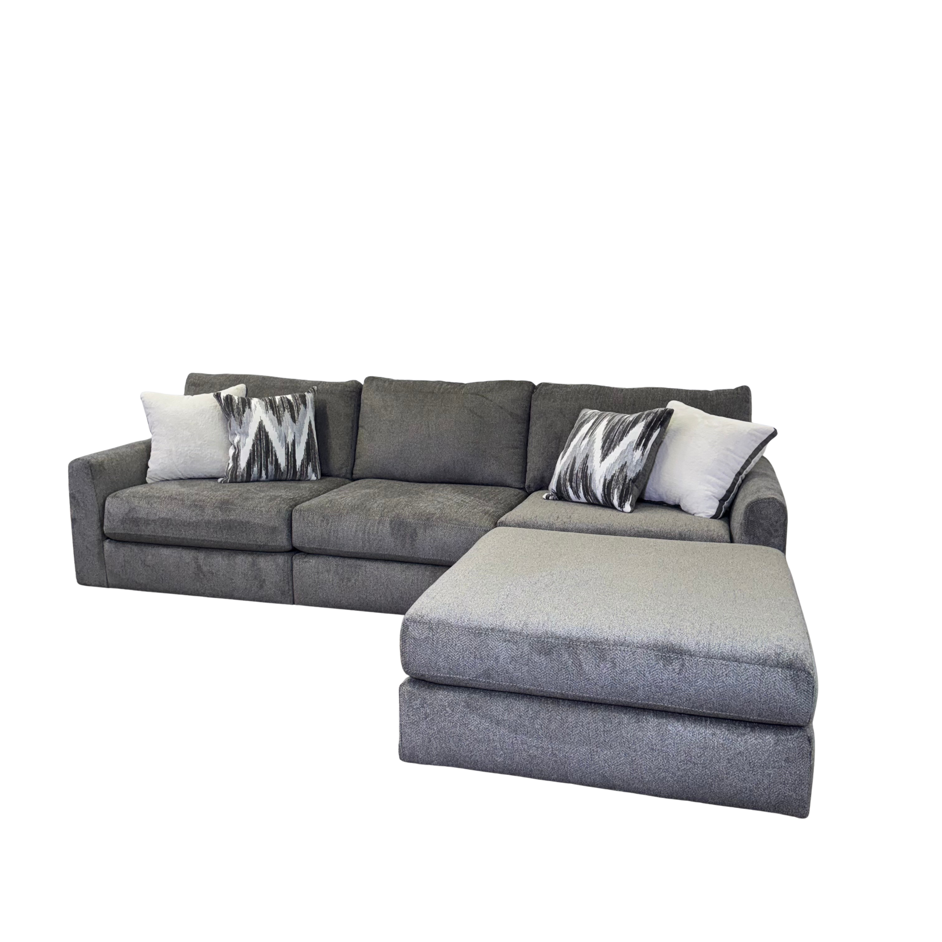 Avery Modular Sectional In Slate Gray (Customizable)