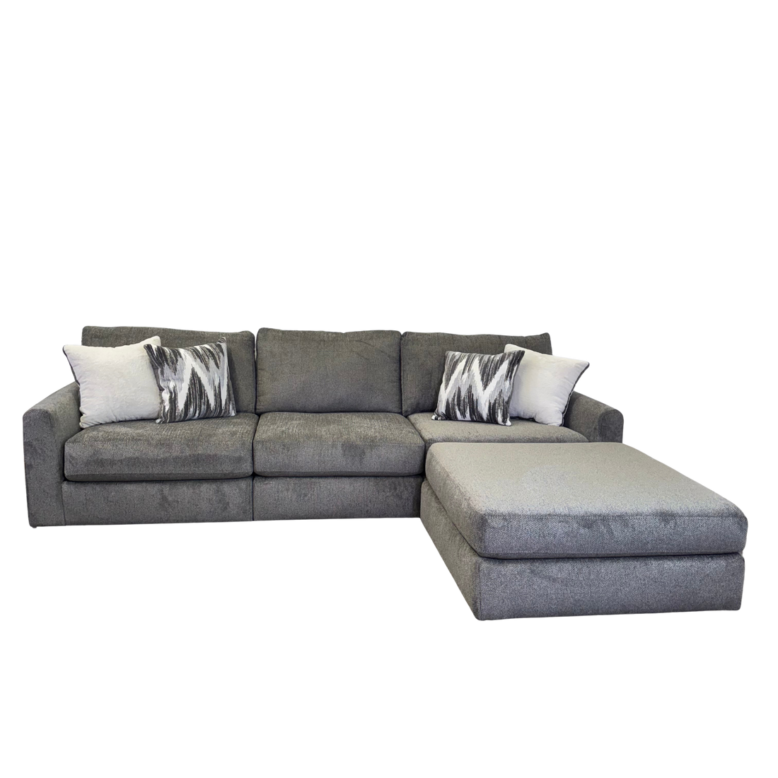 Avery Modular Sectional In Slate Gray (Customizable)