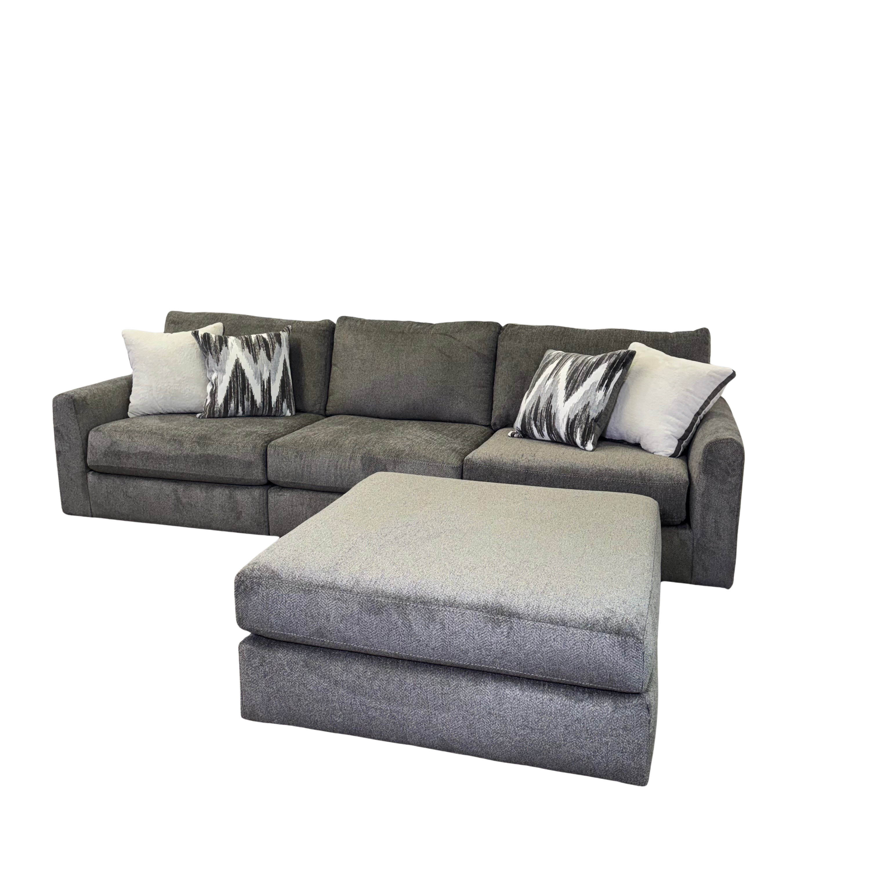 Avery Modular Sectional In Slate Gray (Customizable)