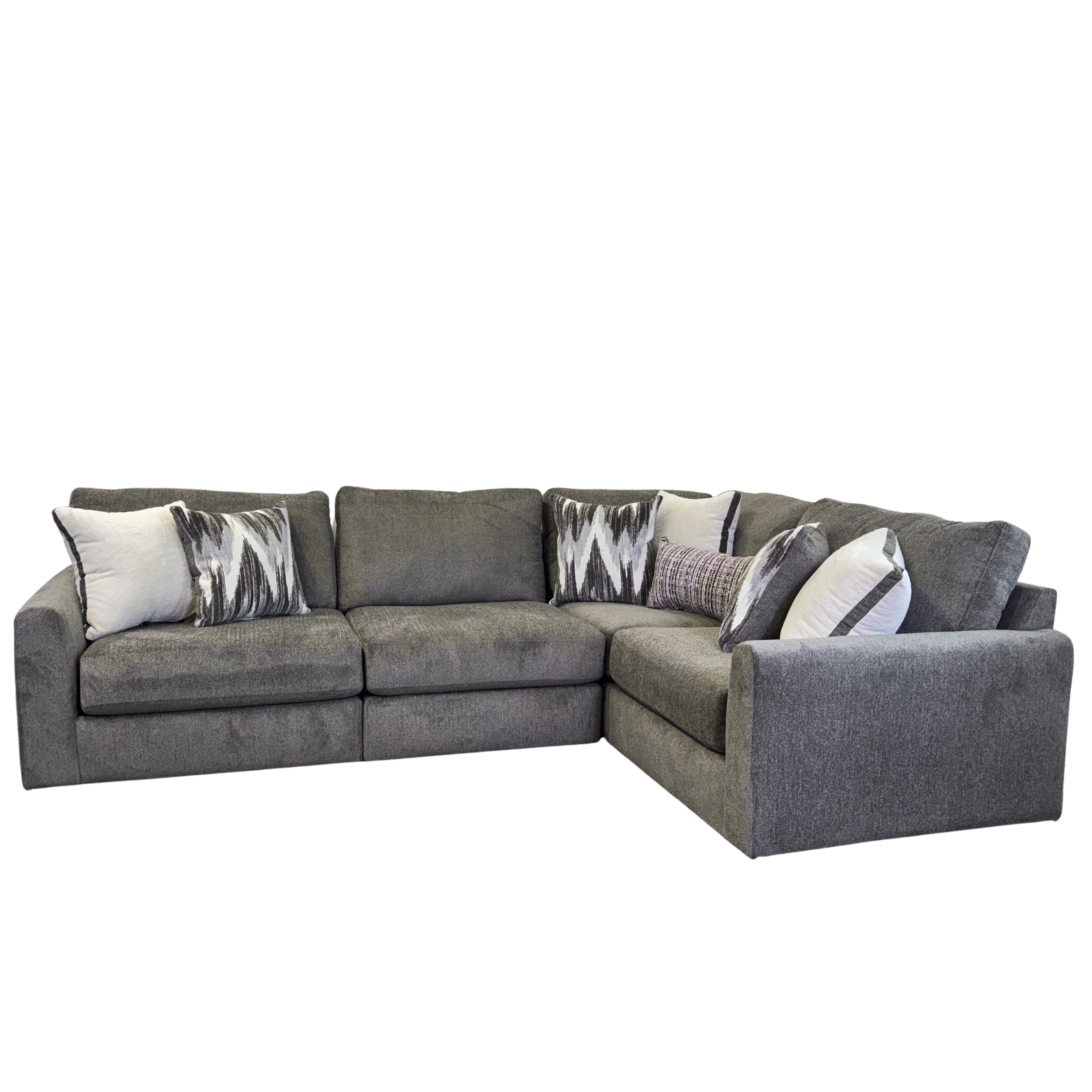 Avery Modular Sectional In Slate Gray (Customizable)