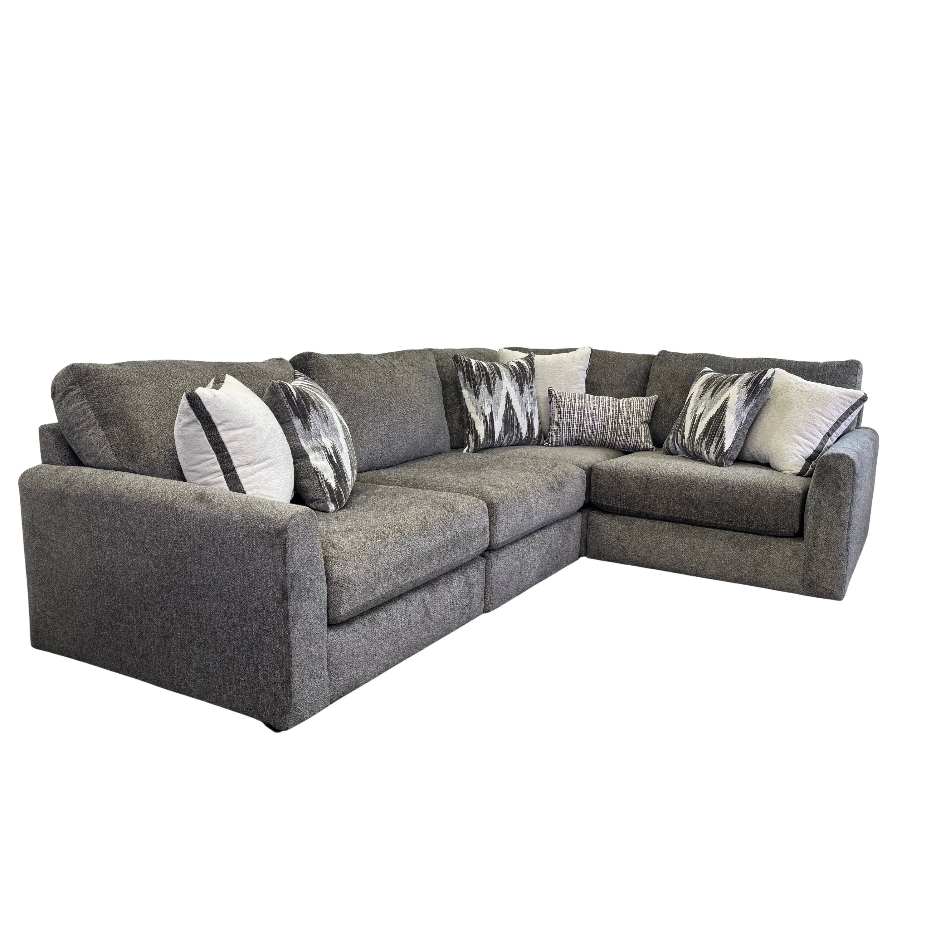 Avery Modular Sectional In Slate Gray (Customizable)