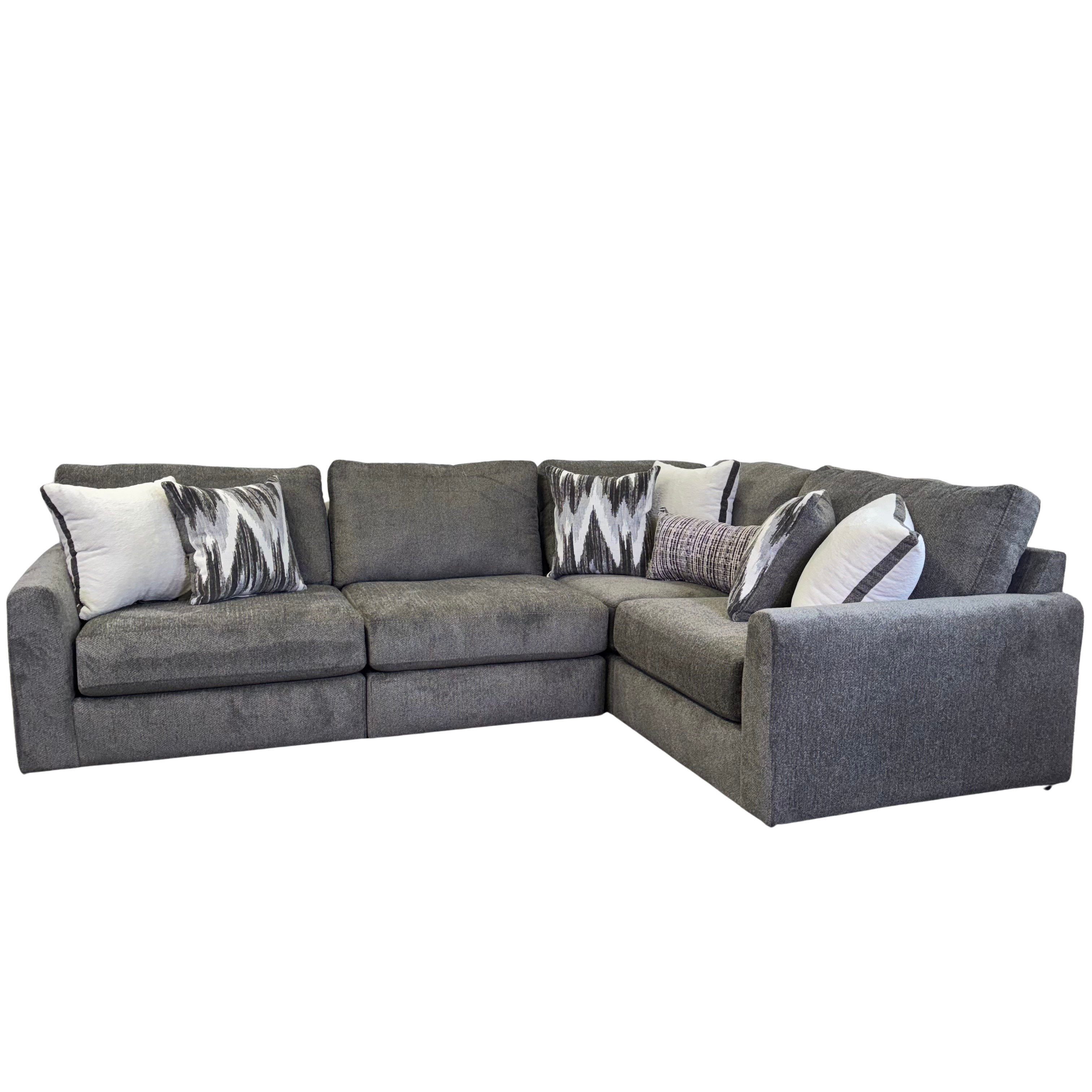 Avery Modular Sectional In Slate Gray (Customizable)