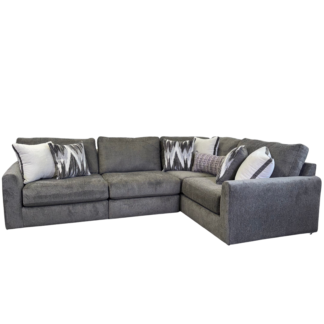 Avery Modular Sectional In Slate Gray (Customizable)