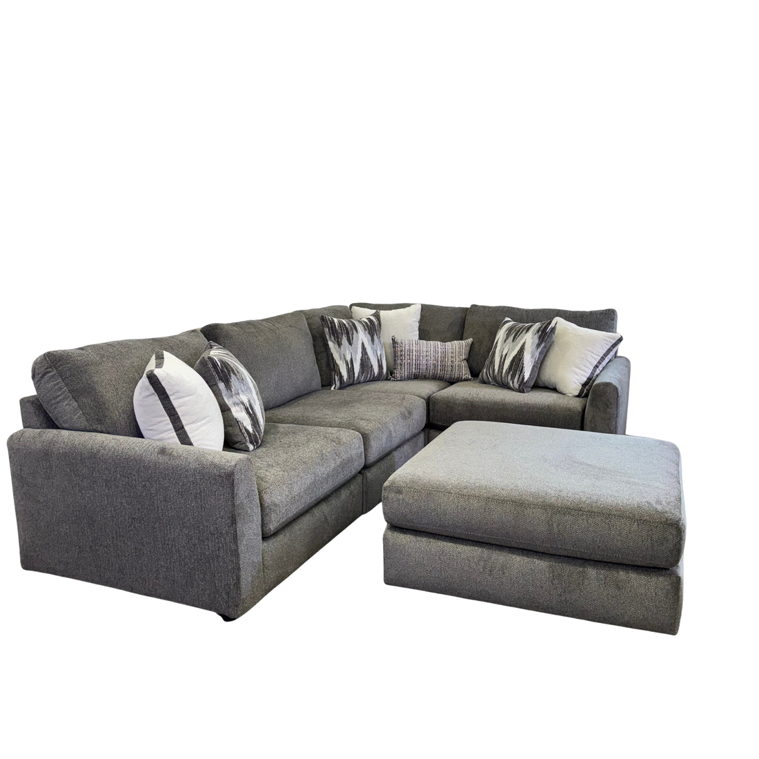 Avery Modular Sectional In Slate Gray (Customizable)