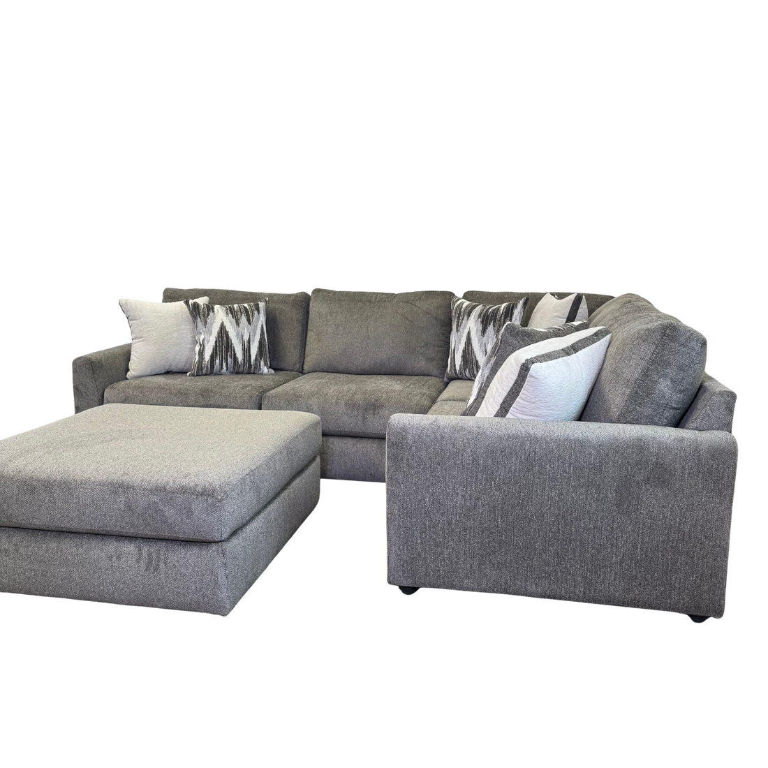 Avery Modular Sectional In Slate Gray (Customizable)