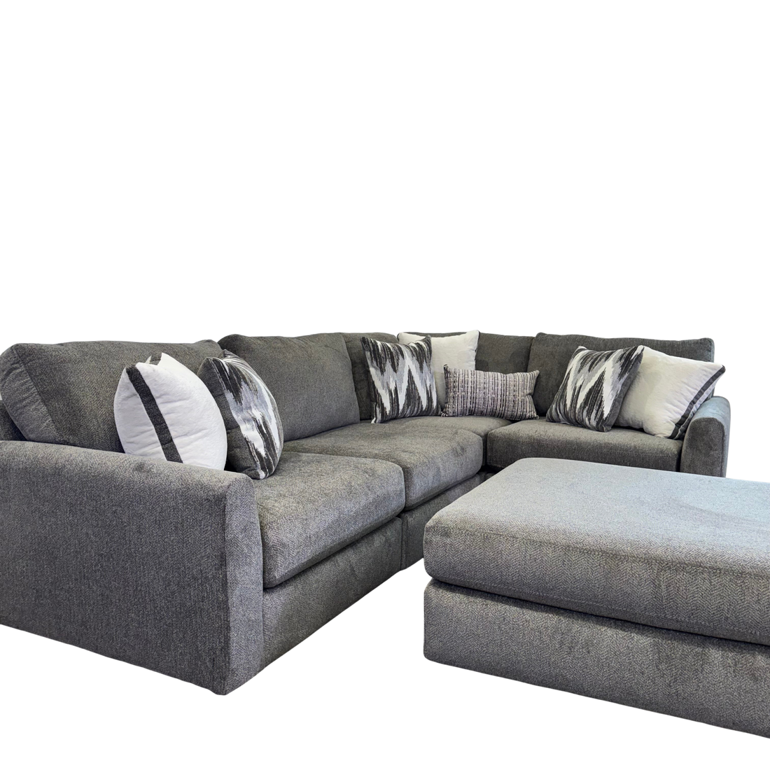 Avery Modular Sectional In Slate Gray (Customizable)
