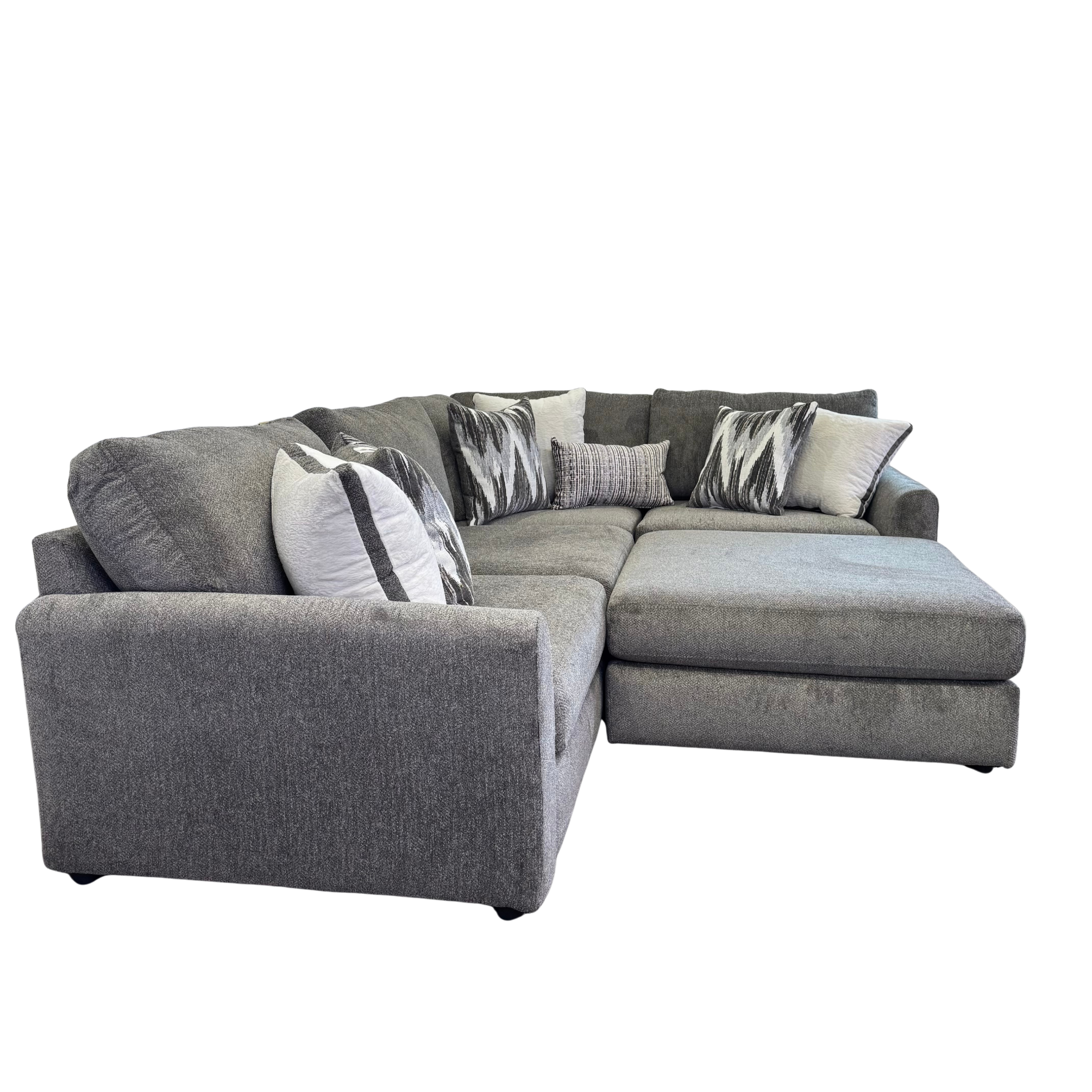 Avery Modular Sectional In Slate Gray (Customizable)