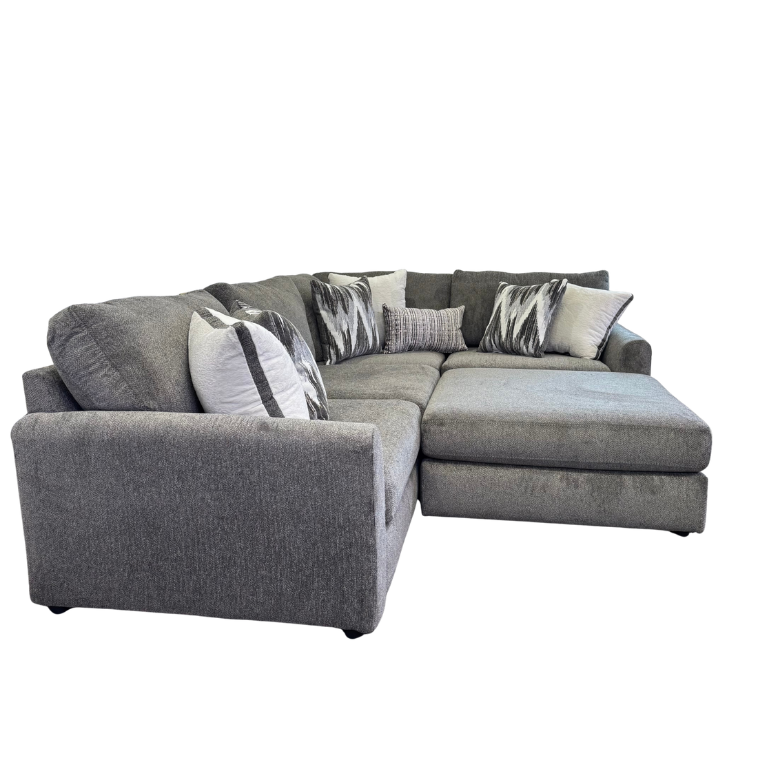 Avery Modular Sectional In Slate Gray (Customizable)