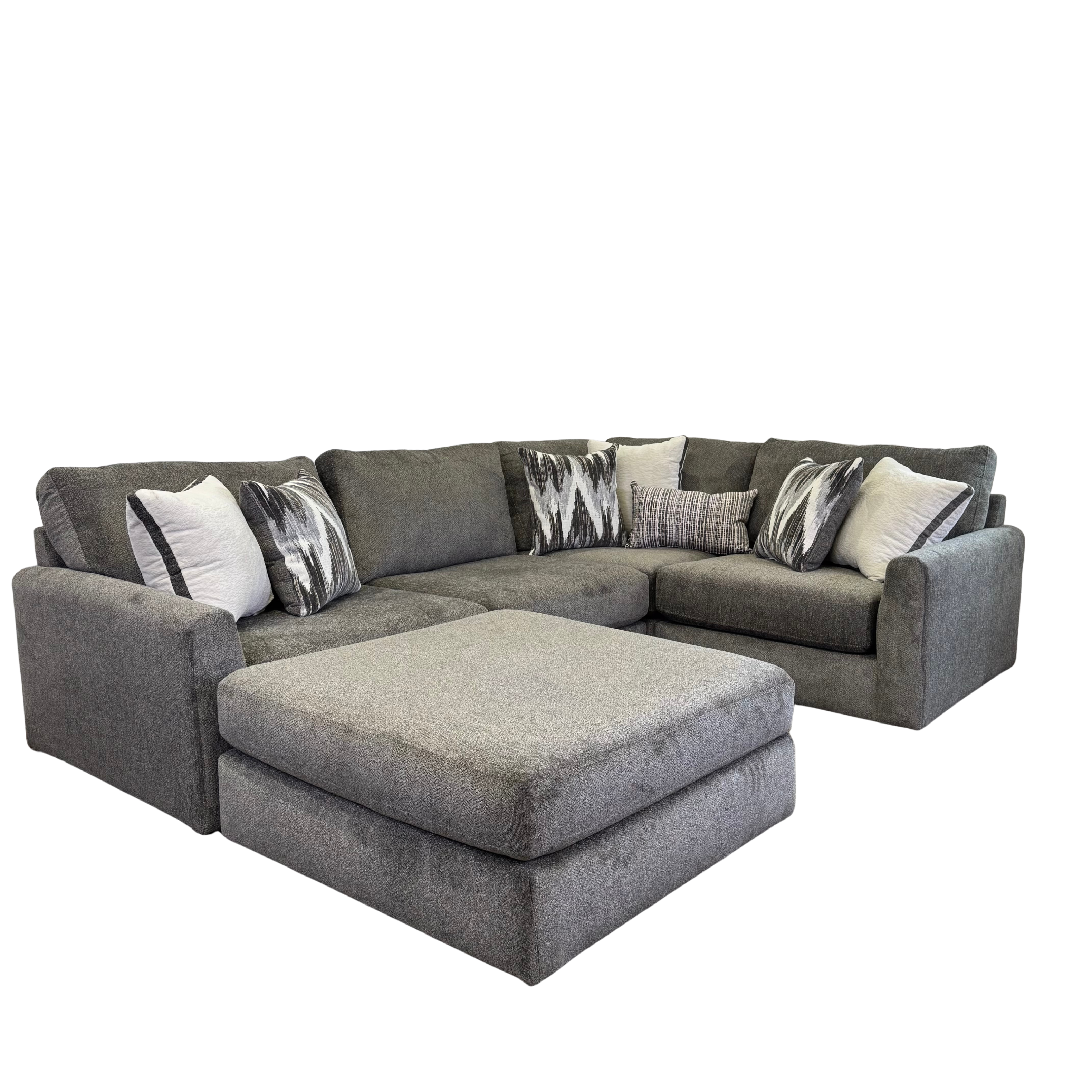 Avery Modular Sectional In Slate Gray (Customizable)