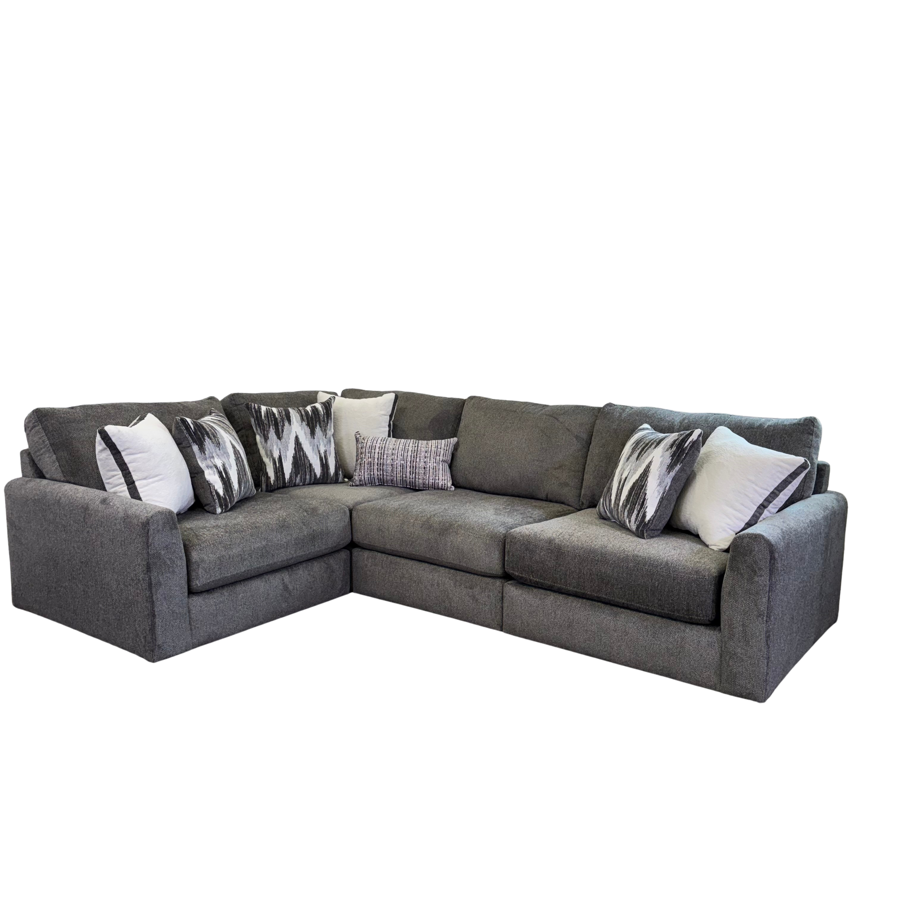 Avery Modular Sectional In Slate Gray (Customizable)
