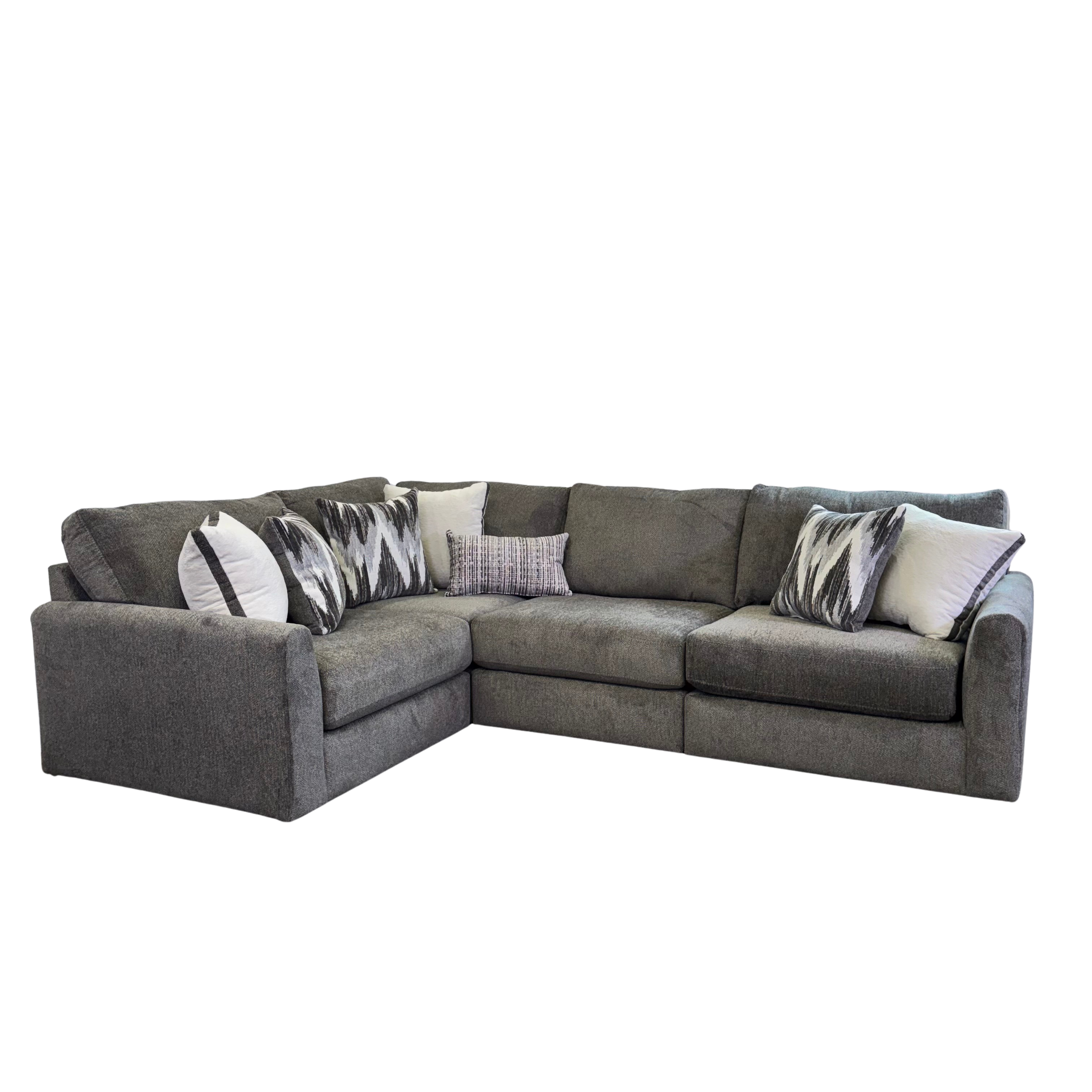Avery Modular Sectional In Slate Gray (Customizable)