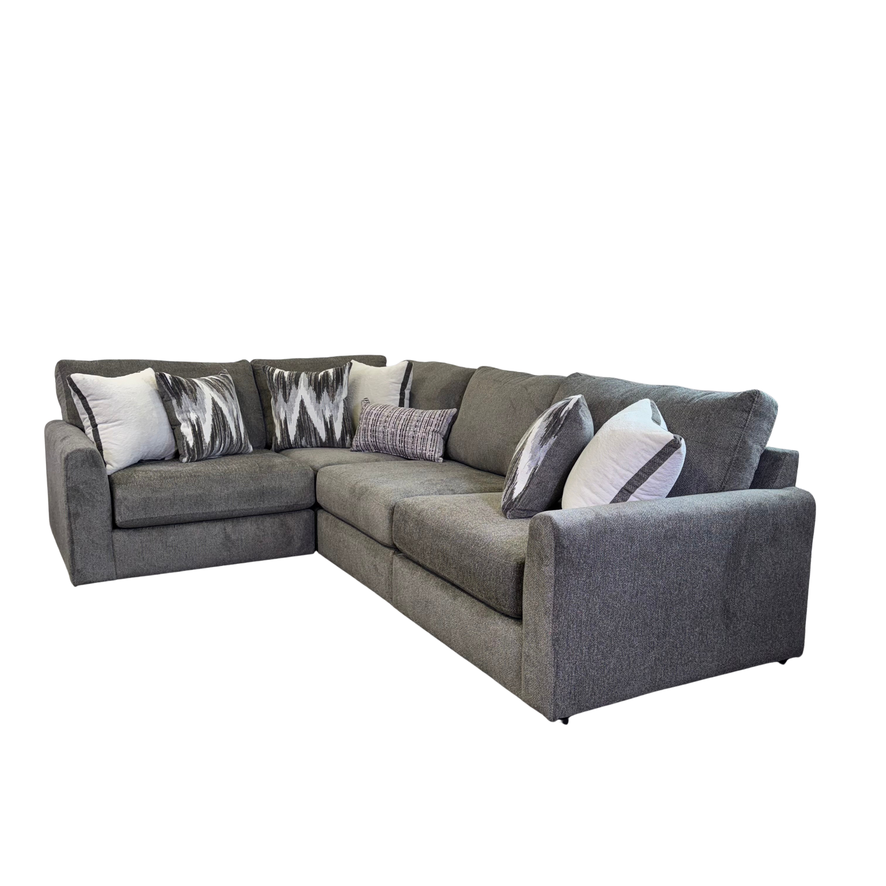 Avery Modular Sectional In Slate Gray (Customizable)