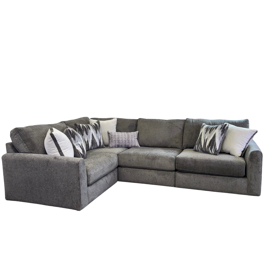 Avery Modular Sectional In Slate Gray (Customizable)