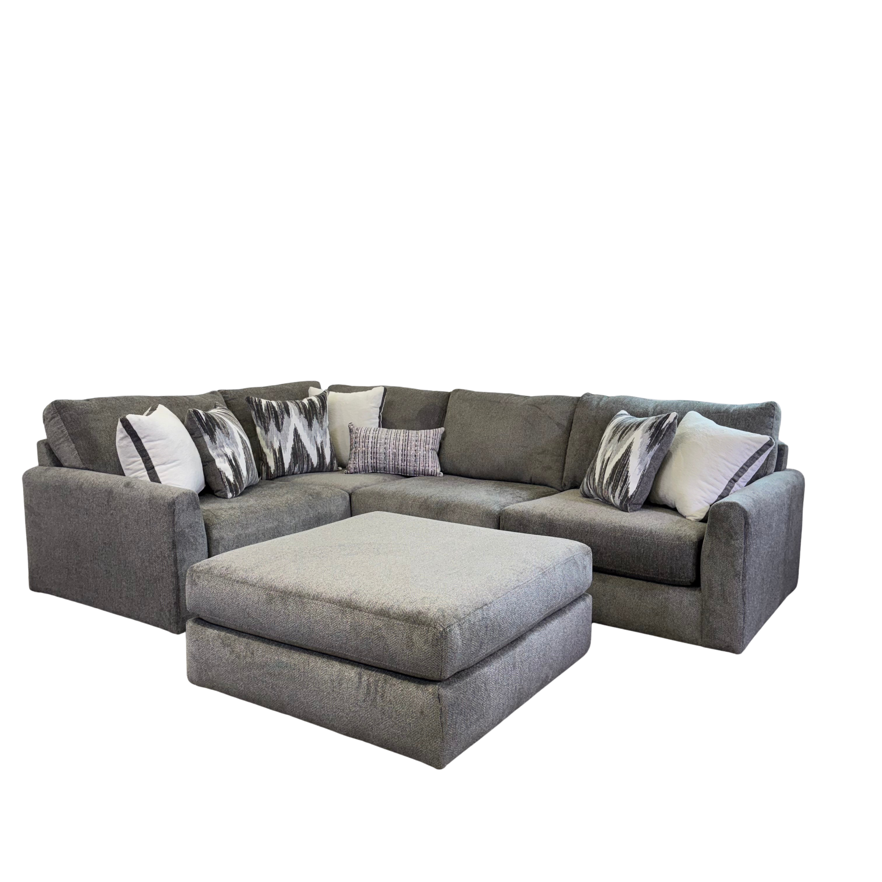 Avery Modular Sectional In Slate Gray (Customizable)