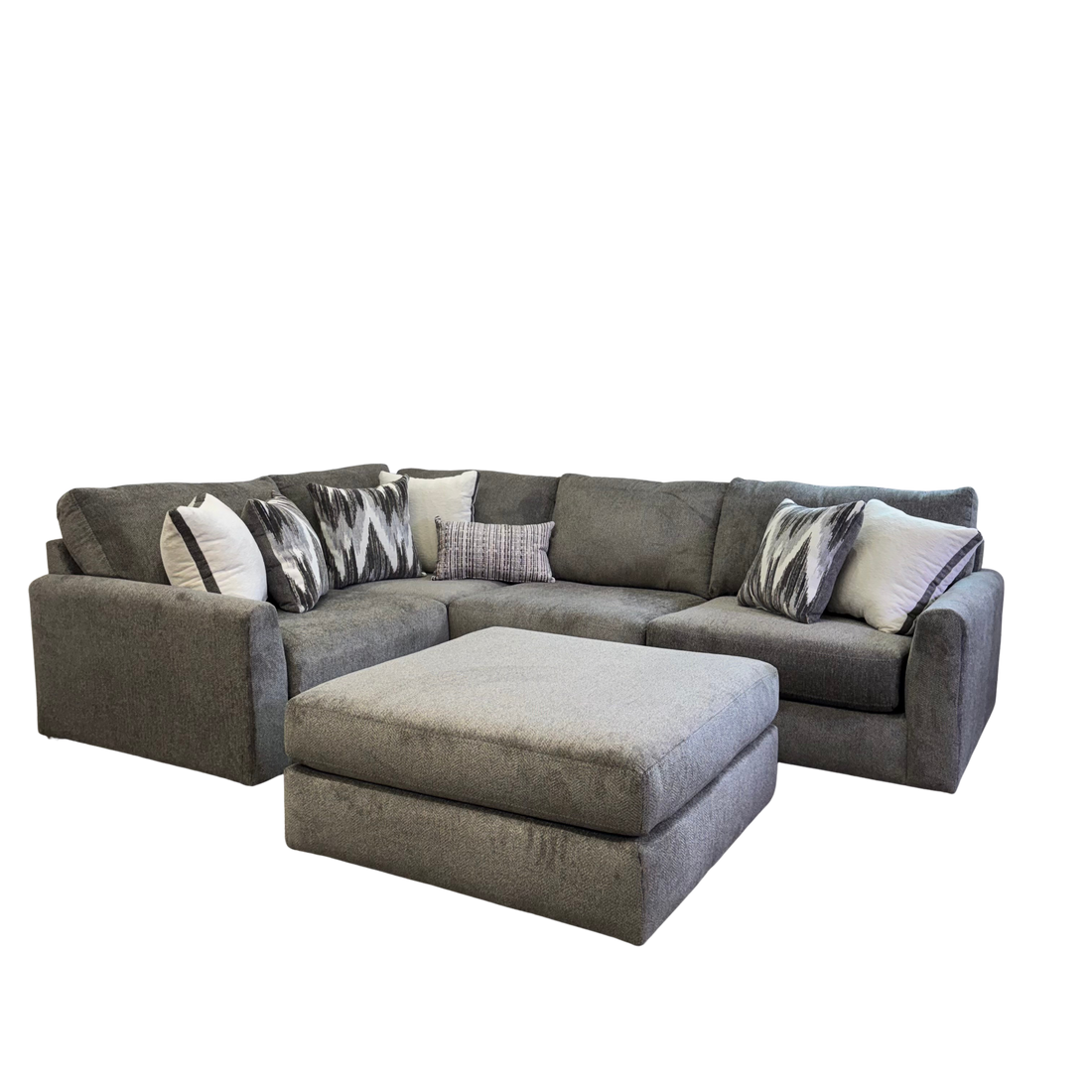 Avery Modular Sectional In Slate Gray (Customizable)