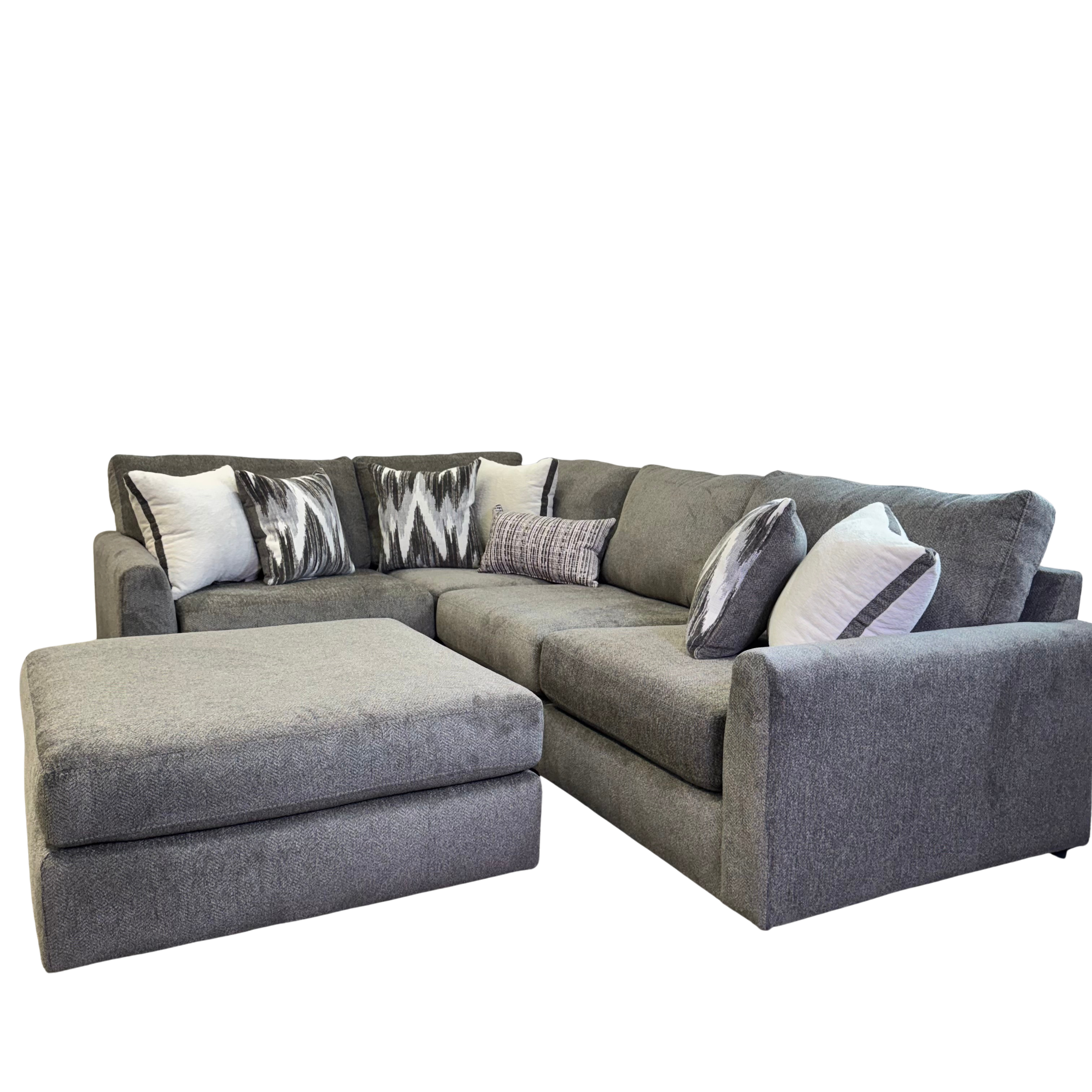 Avery Modular Sectional In Slate Gray (Customizable)