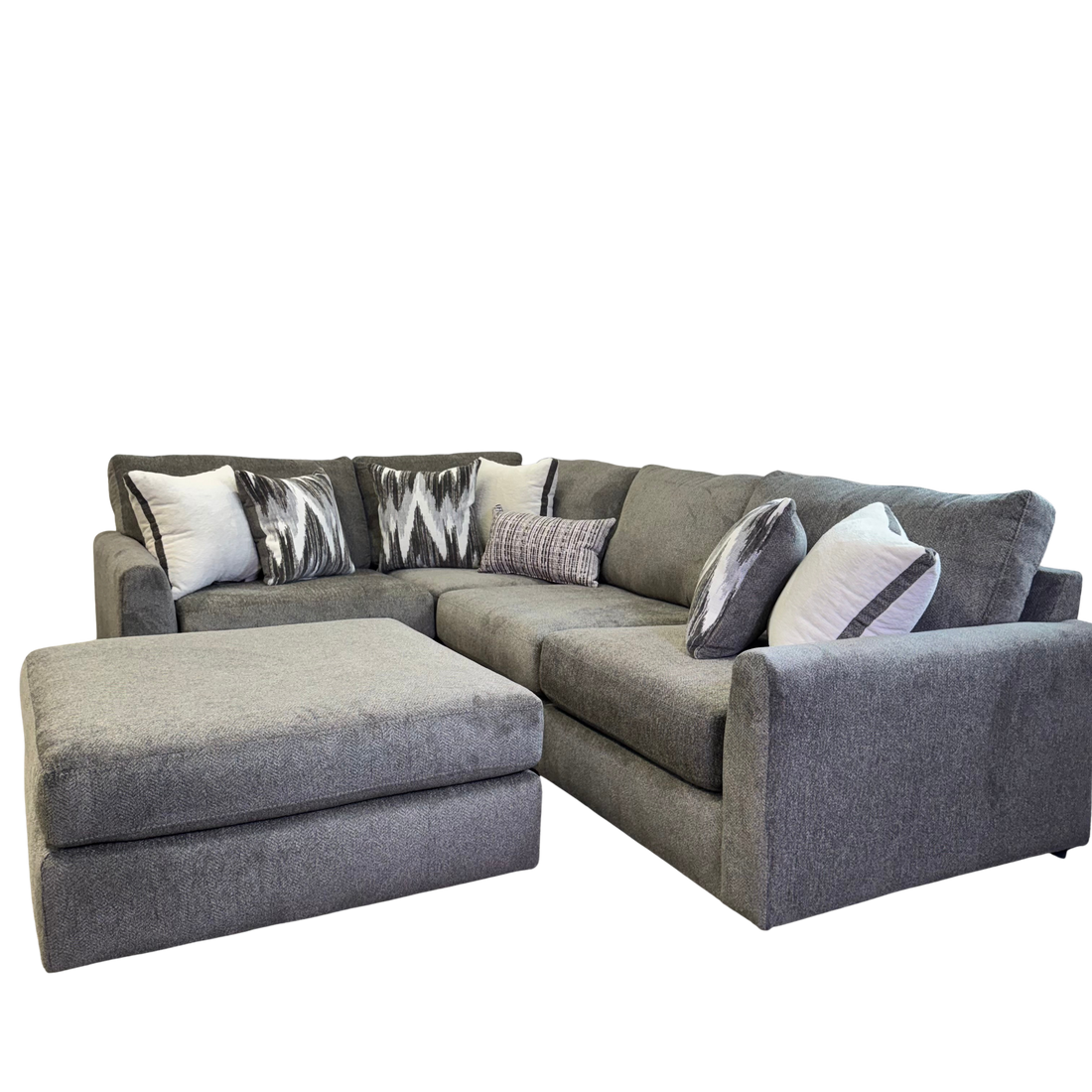 Avery Modular Sectional In Slate Gray (Customizable)
