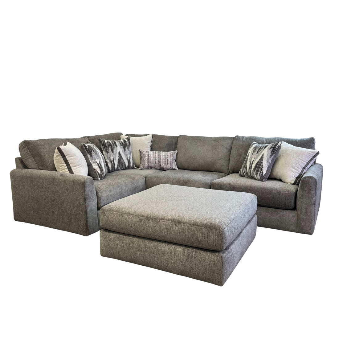 Avery Modular Sectional In Slate Gray (Customizable)