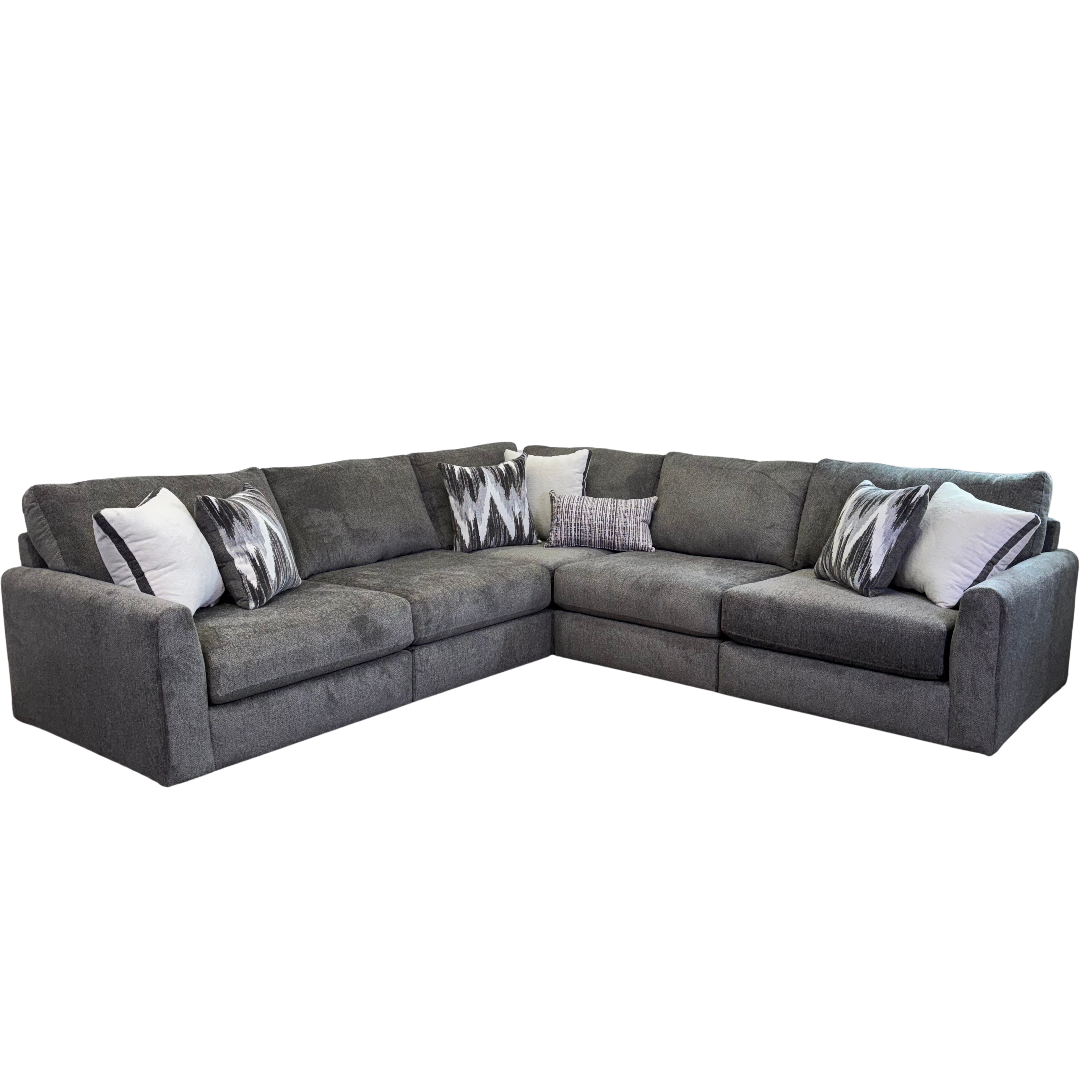 Avery Modular Sectional In Slate Gray (Customizable)