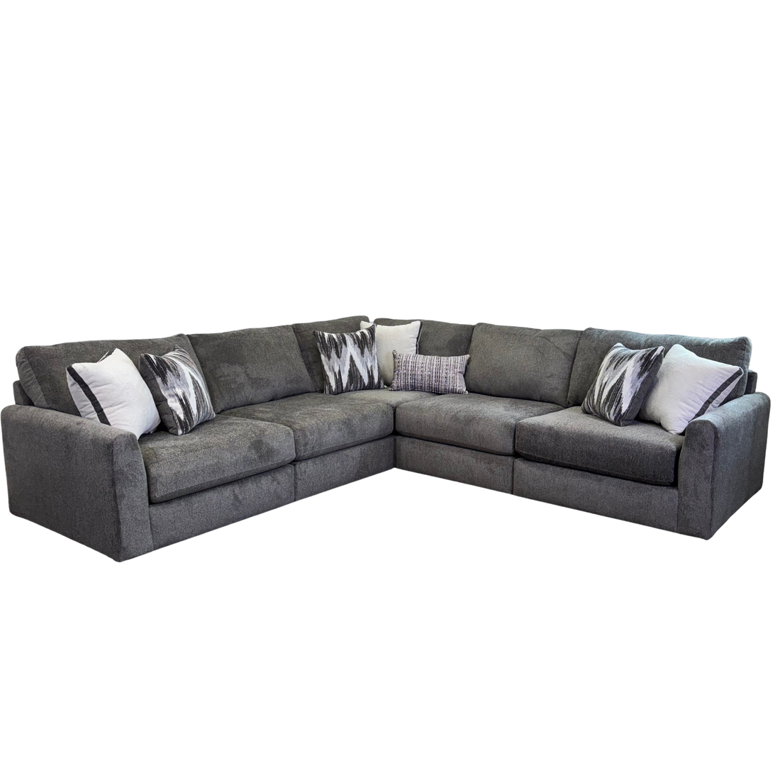 Avery Modular Sectional In Slate Gray (Customizable)