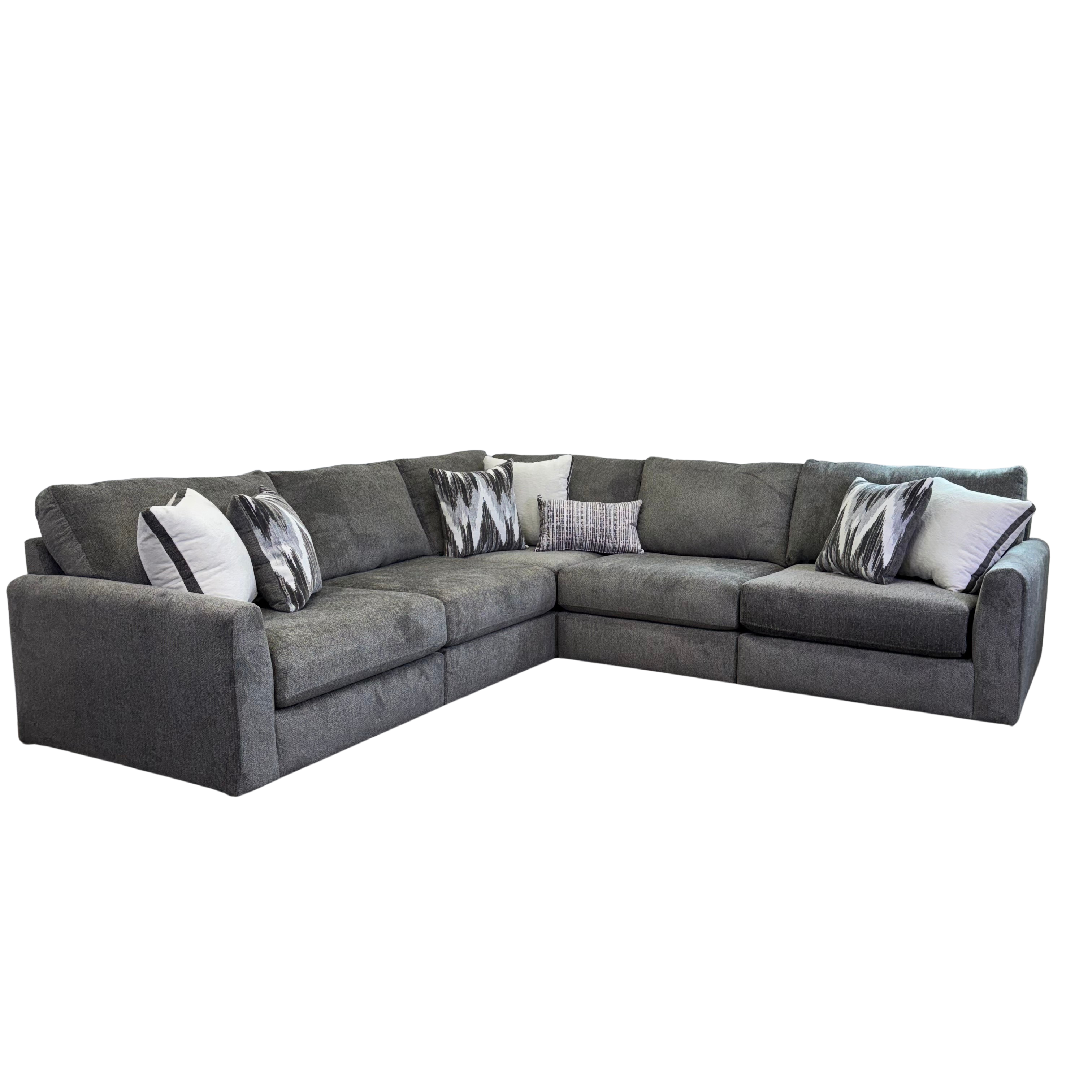 Avery Modular Sectional In Slate Gray (Customizable)