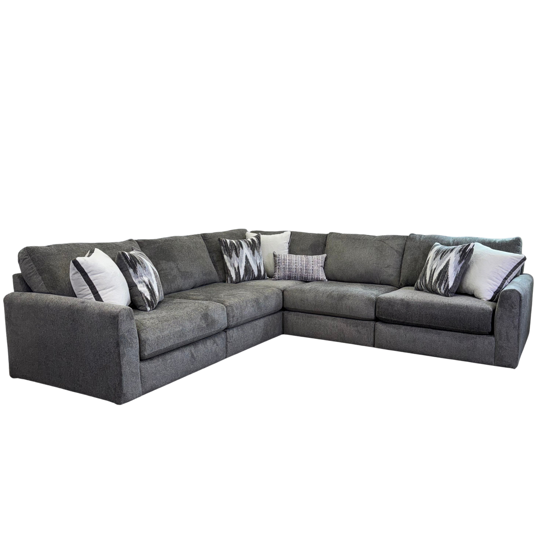 Avery Modular Sectional In Slate Gray (Customizable)