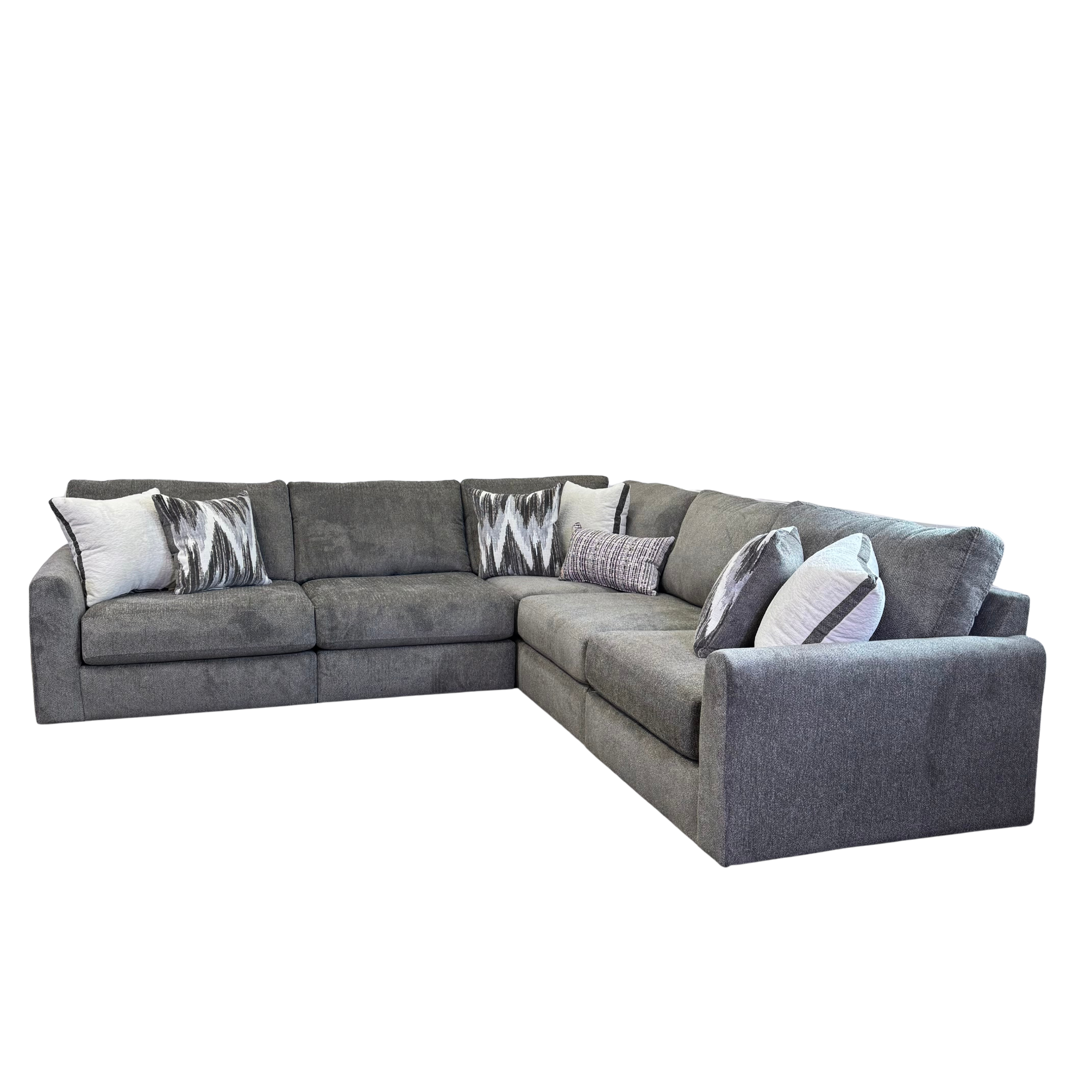 Avery Modular Sectional In Slate Gray (Customizable)