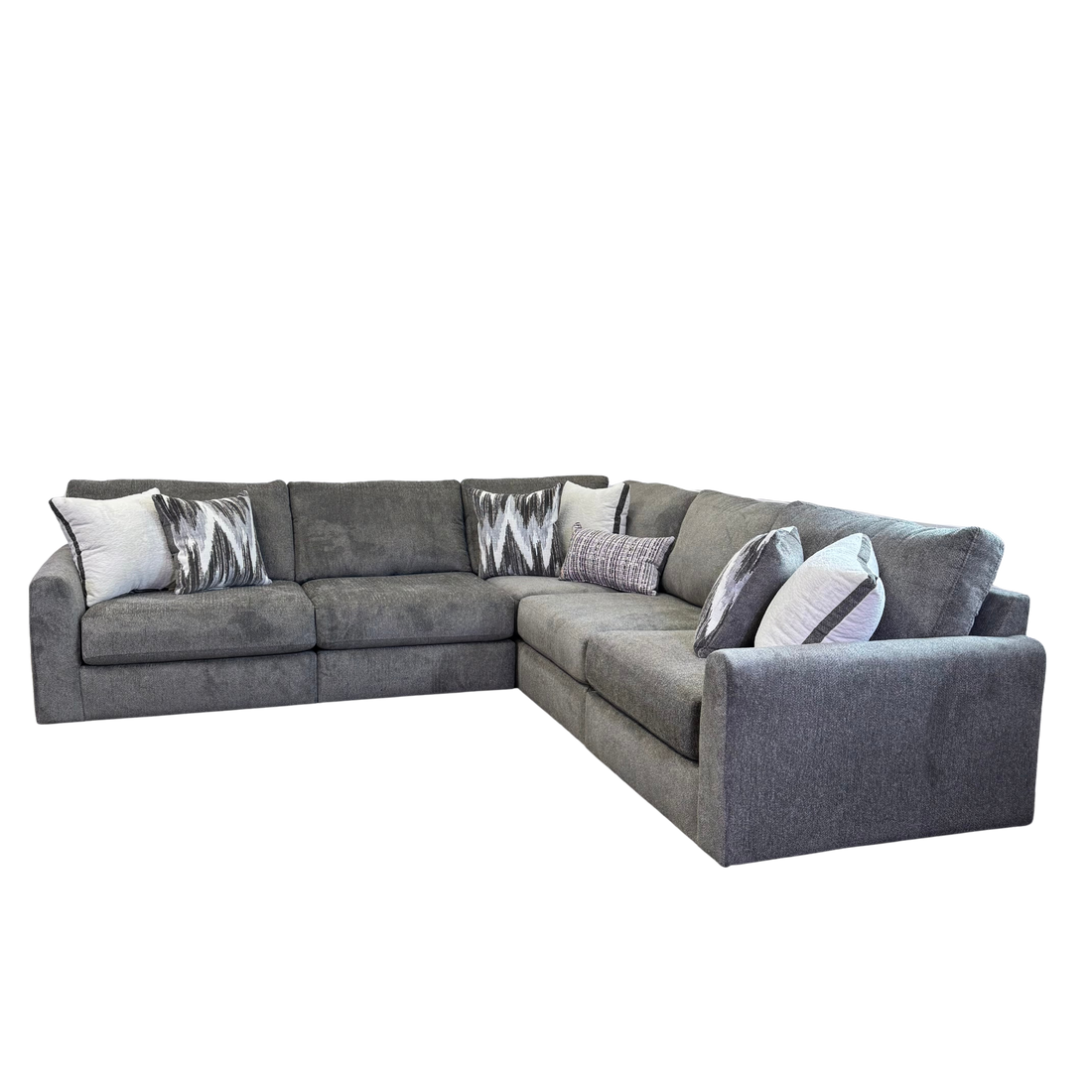 Avery Modular Sectional In Slate Gray (Customizable)