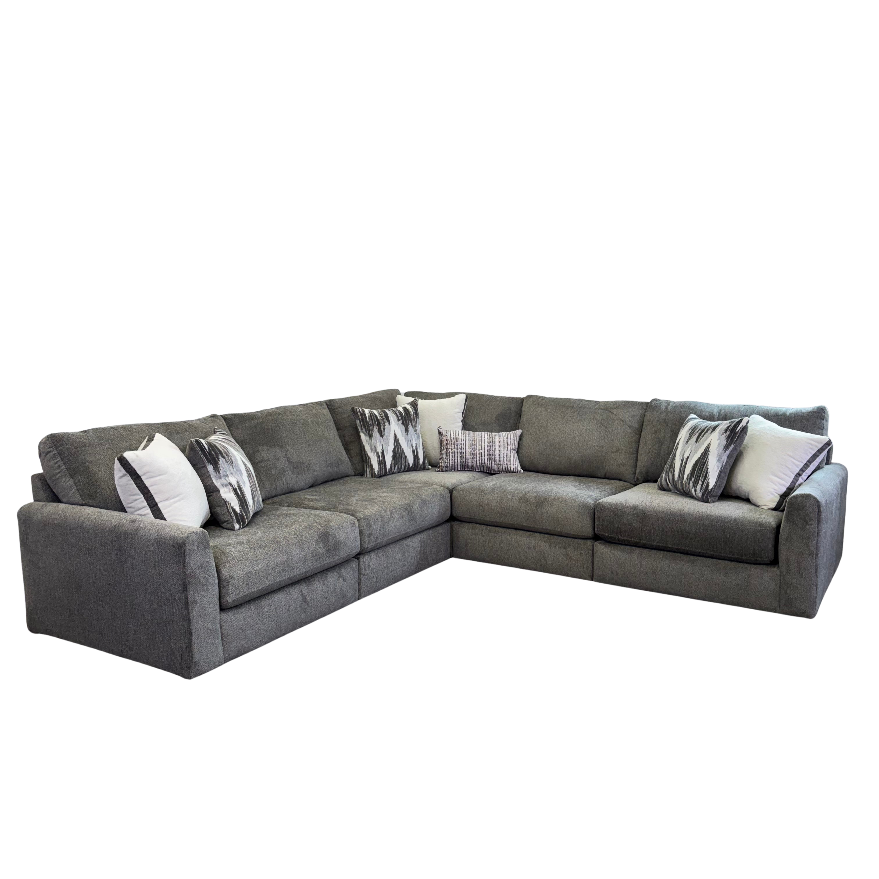 Avery Modular Sectional In Slate Gray (Customizable)