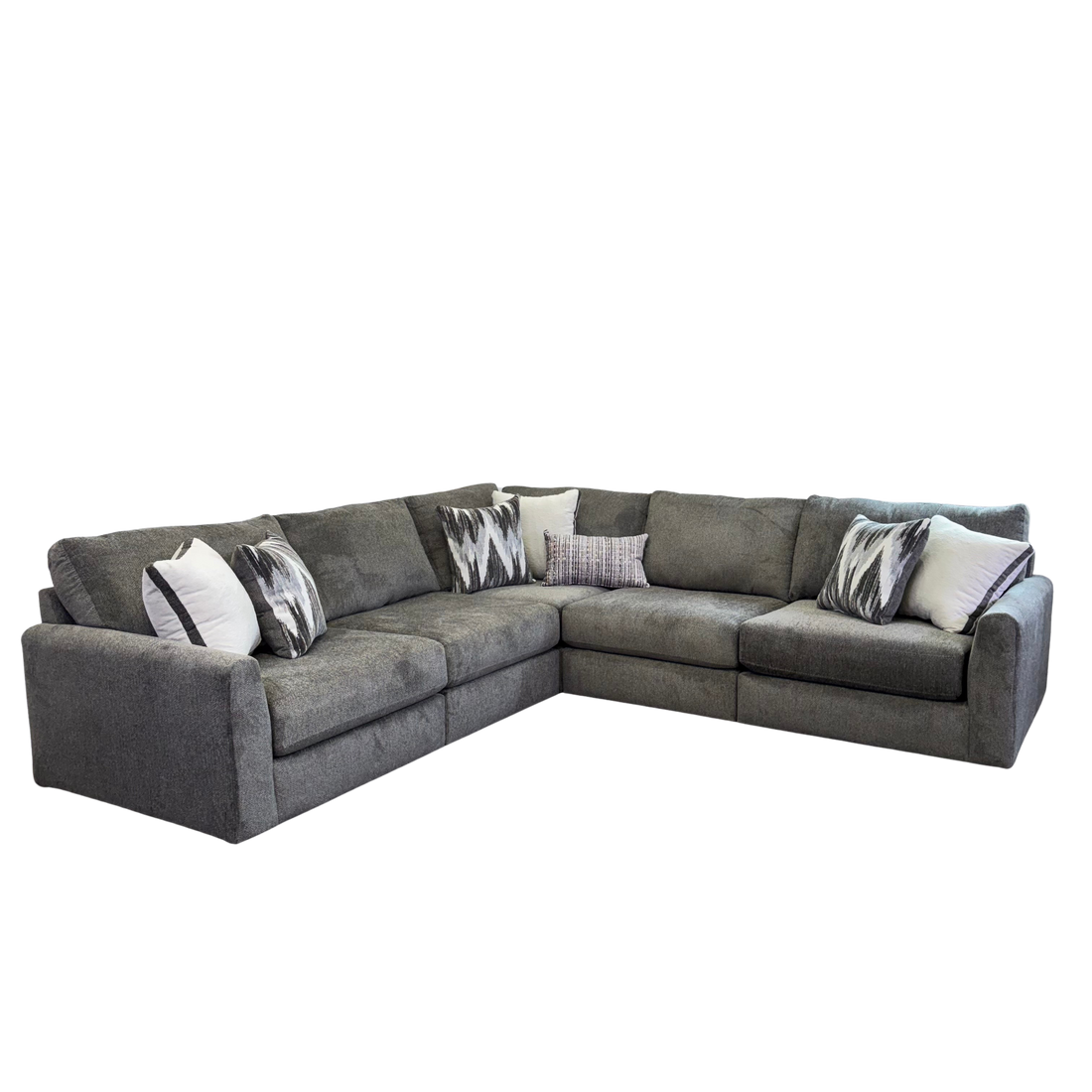 Avery Modular Sectional In Slate Gray (Customizable)