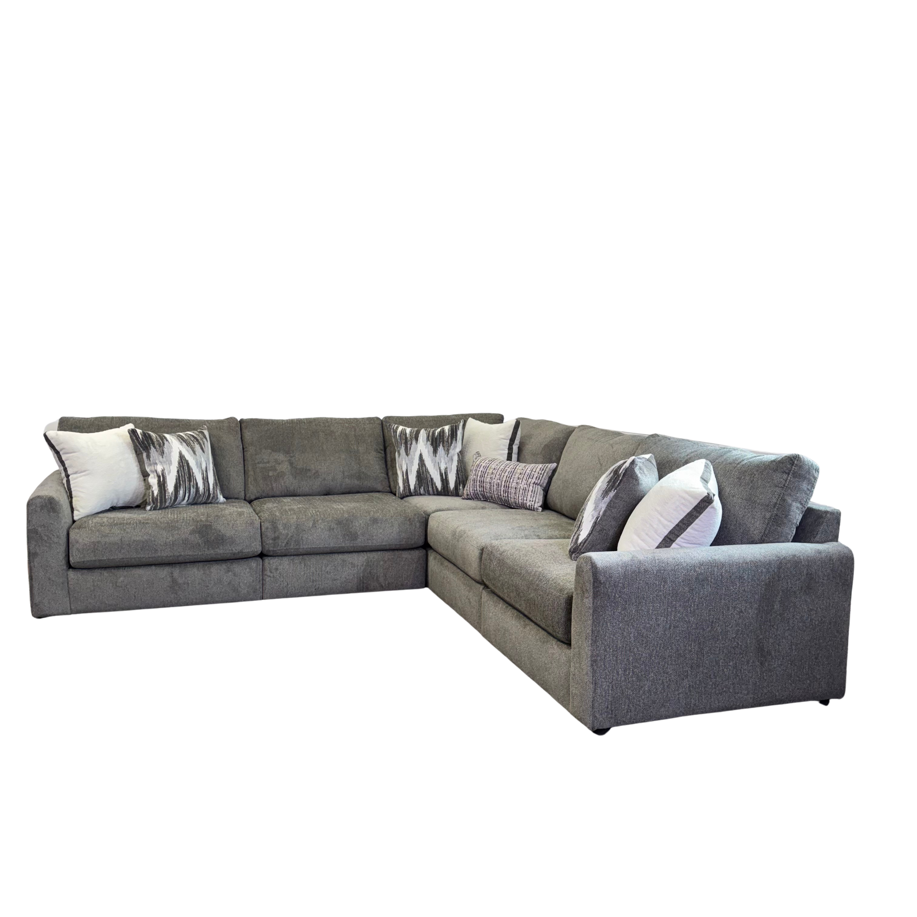 Avery Modular Sectional In Slate Gray (Customizable)