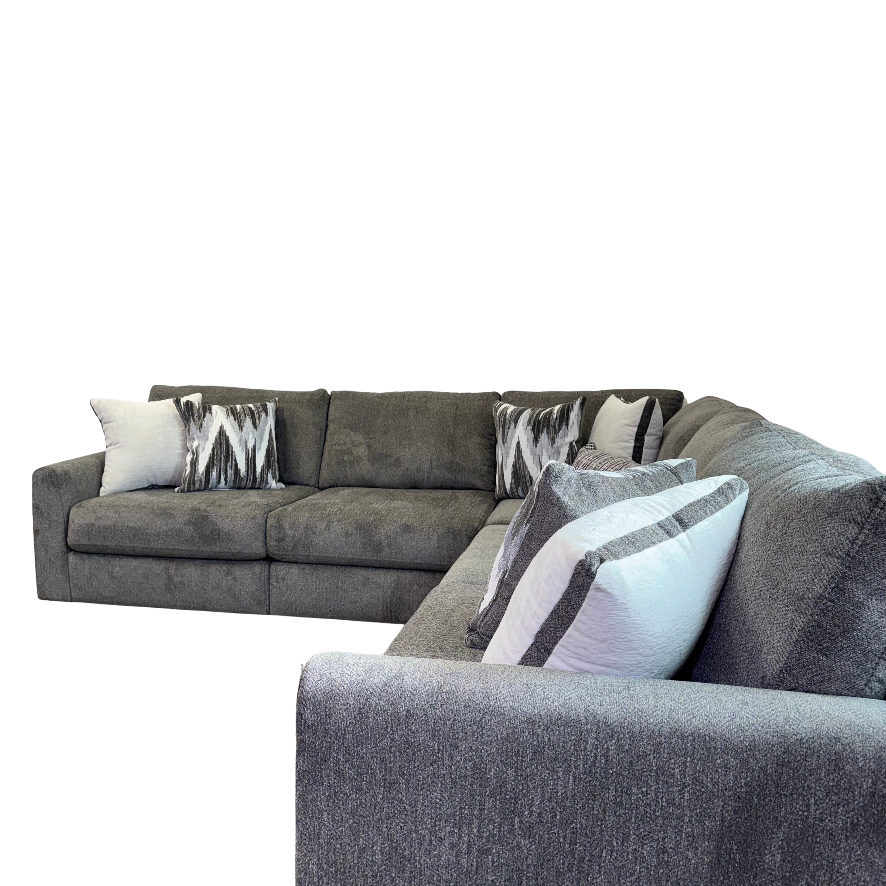 Avery Modular Sectional In Slate Gray (Customizable)