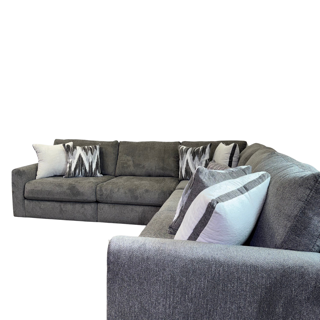 Avery Modular Sectional In Slate Gray (Customizable)