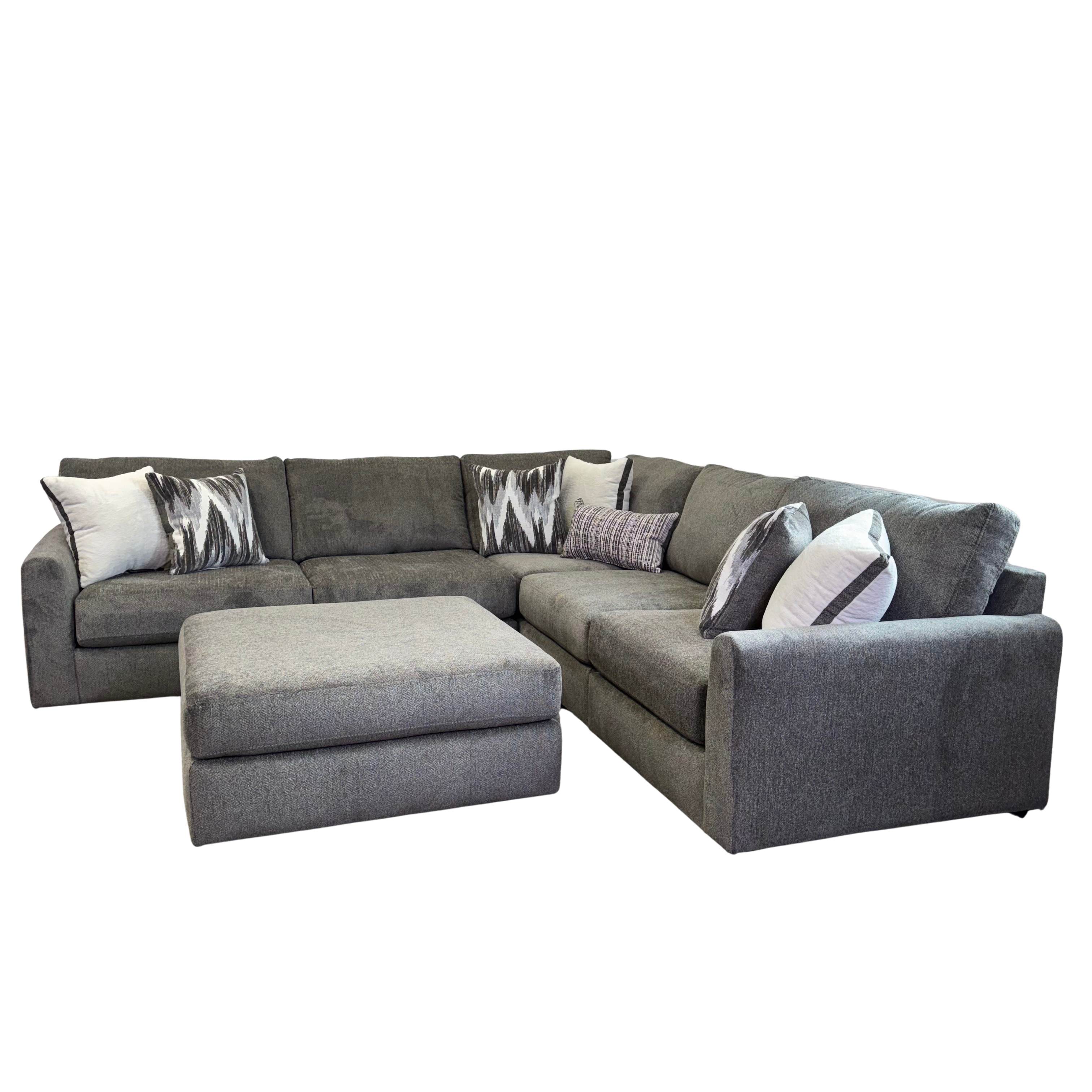 Avery Modular Sectional In Slate Gray (Customizable)