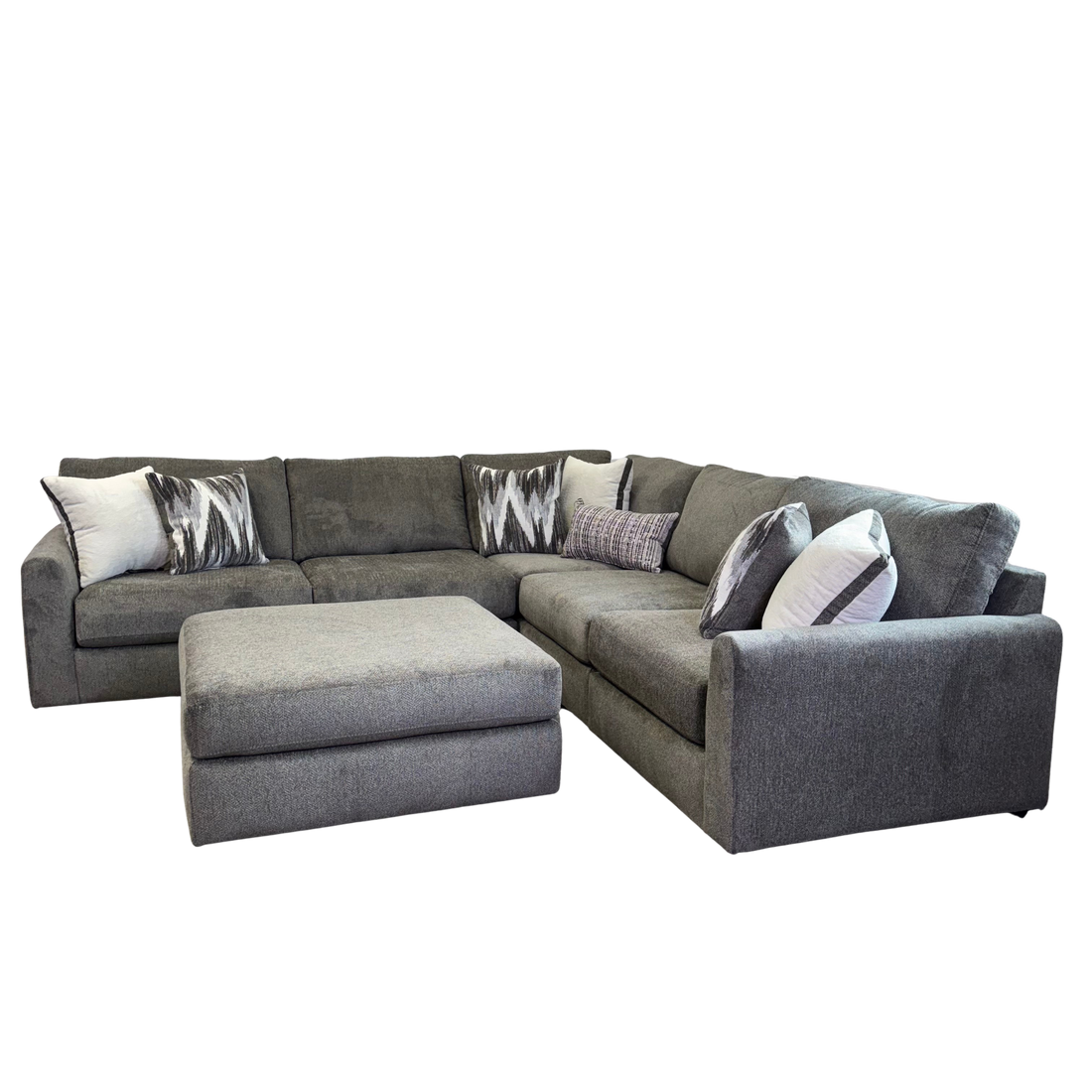 Avery Modular Sectional In Slate Gray (Customizable)