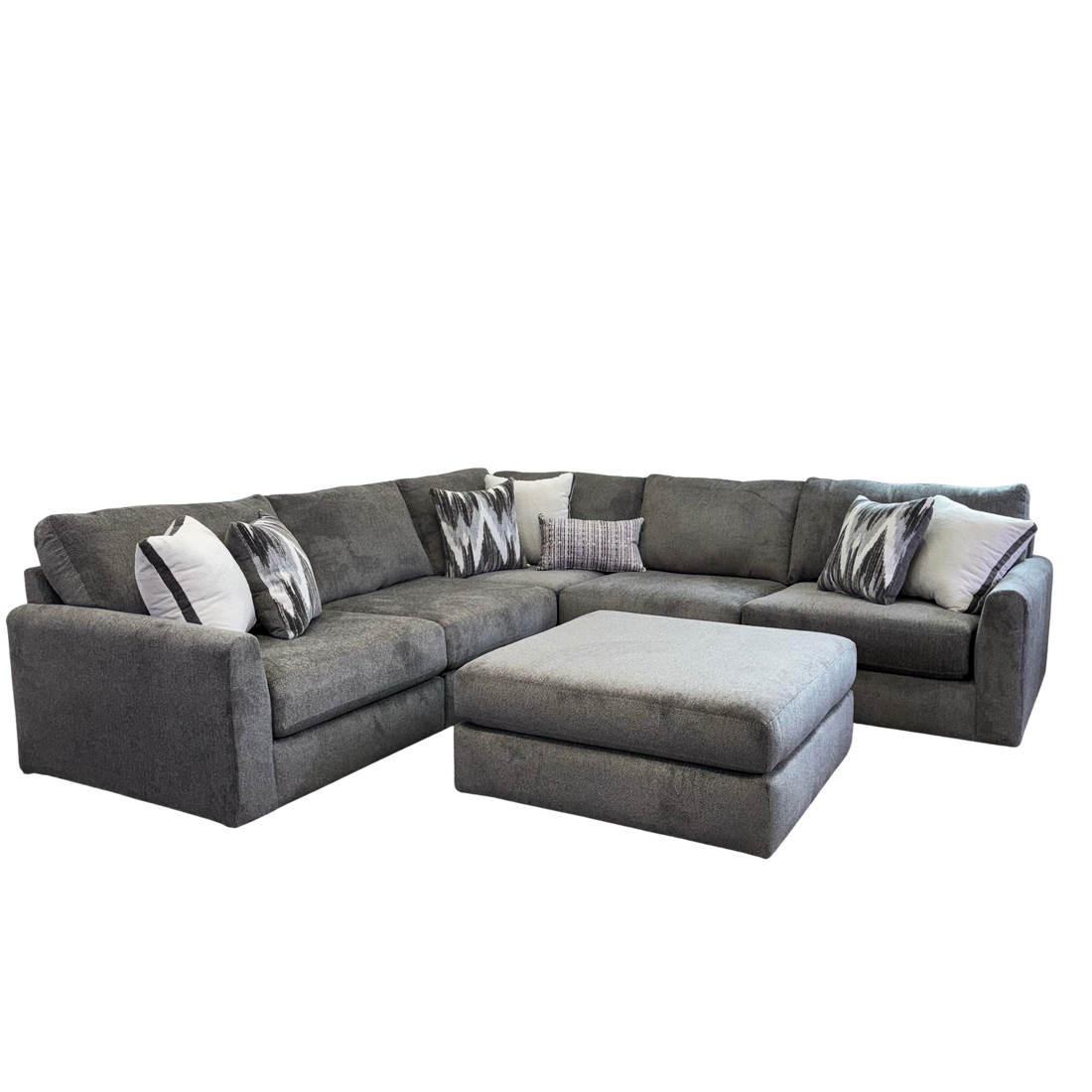 Avery Modular Sectional In Slate Gray (Customizable)