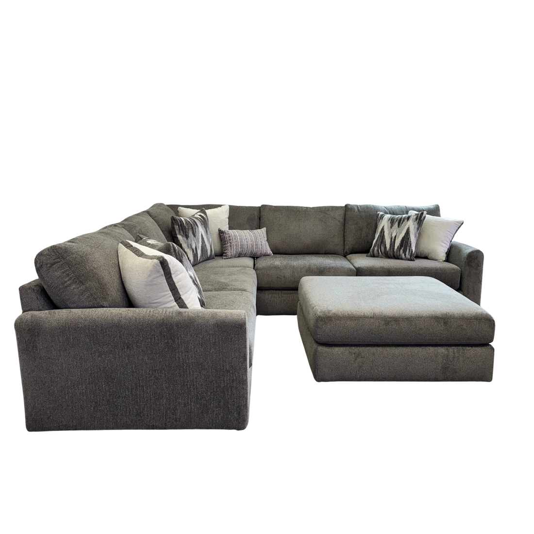 Avery Modular Sectional In Slate Gray (Customizable)