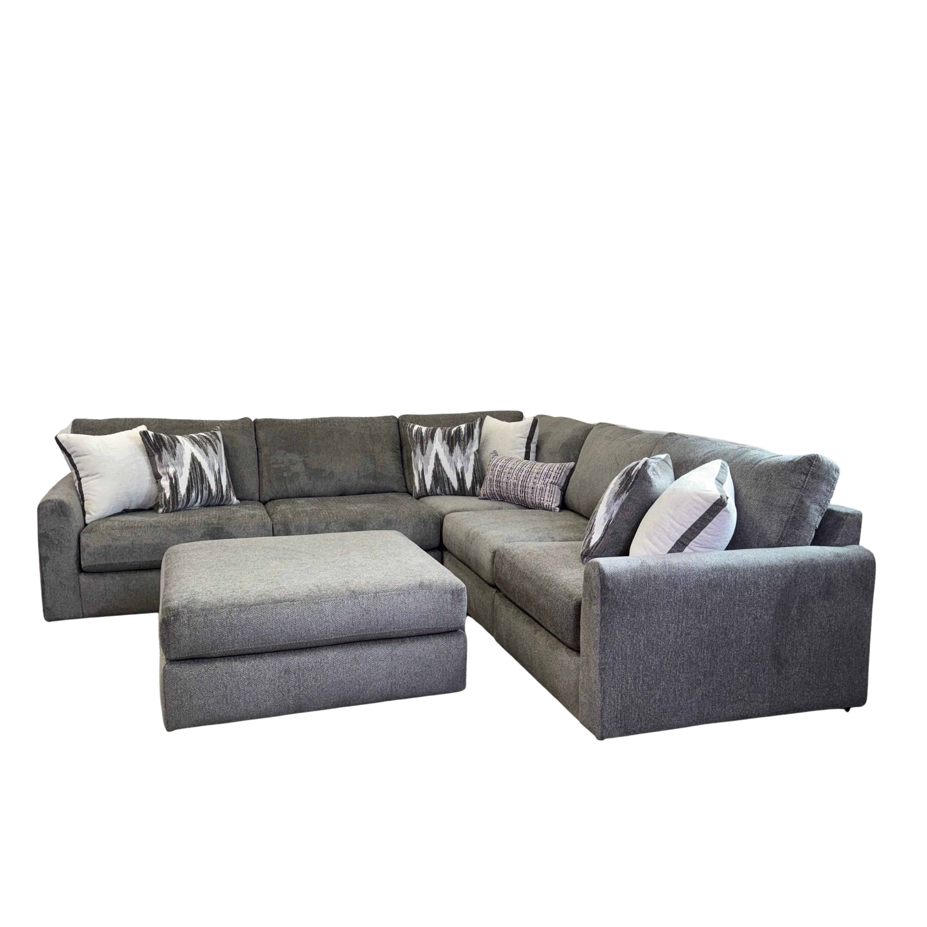 Avery Modular Sectional In Slate Gray (Customizable)