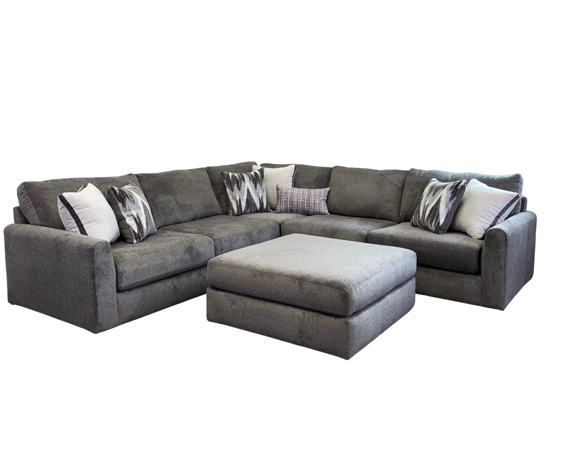 Avery Modular Sectional In Slate Gray (Customizable)