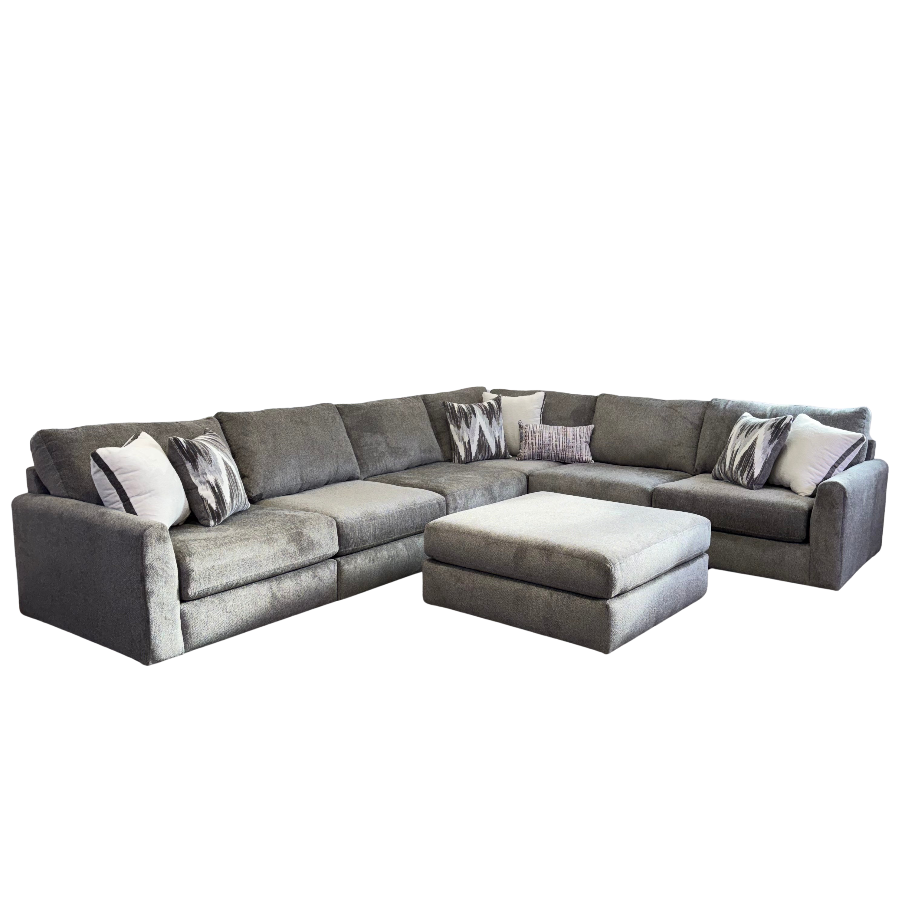 Avery Modular Sectional In Slate Gray (Customizable)