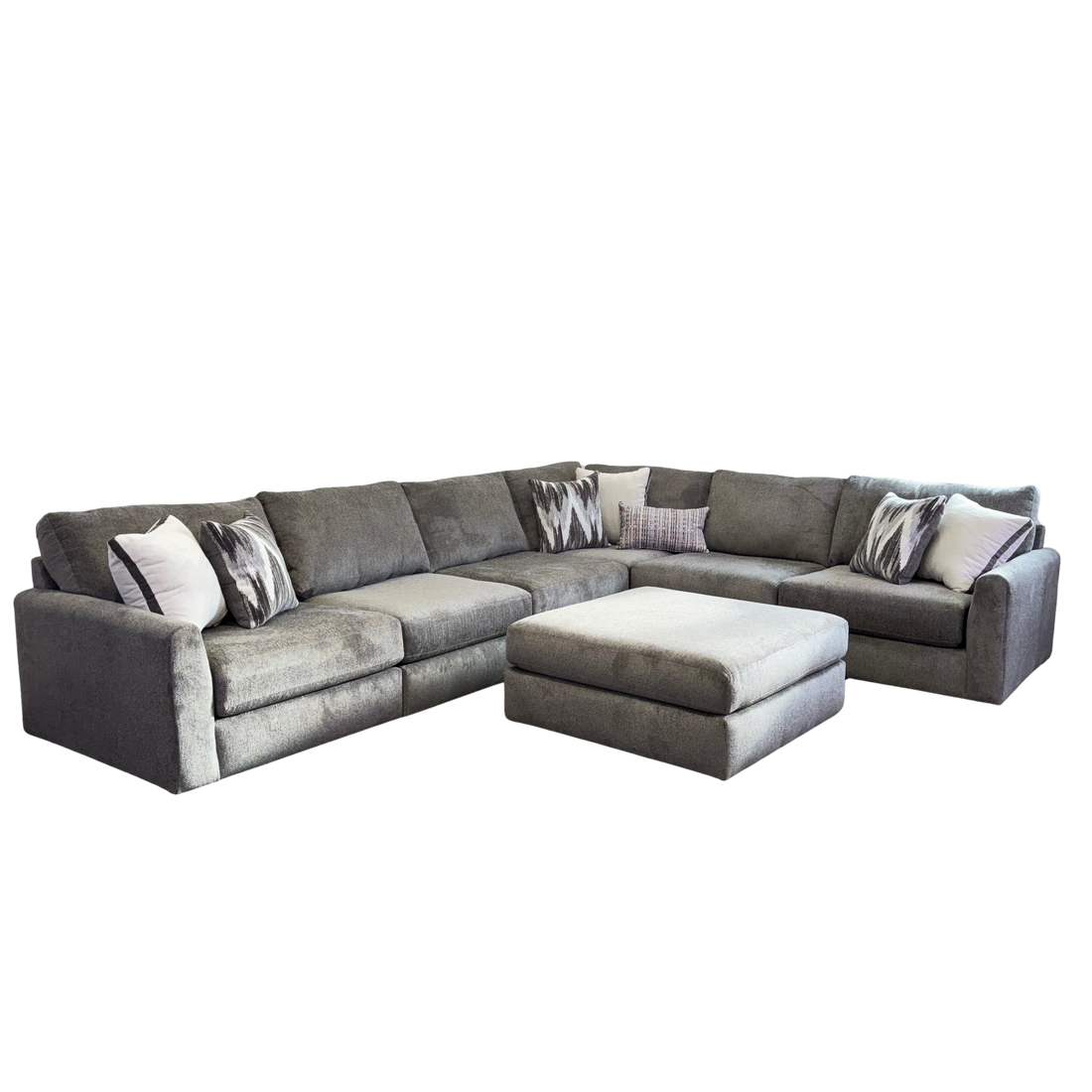 Avery Modular Sectional In Slate Gray (Customizable)