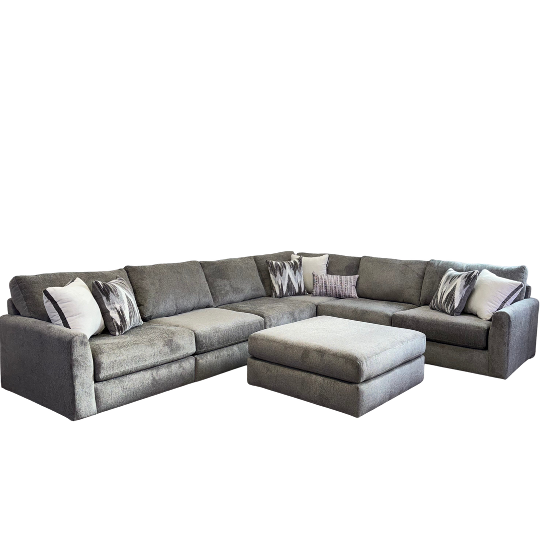 Avery Modular Sectional In Slate Gray (Customizable)