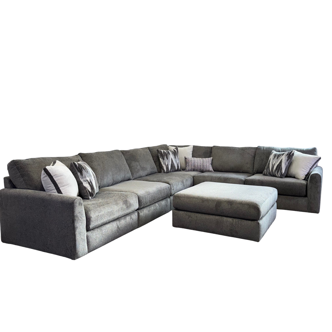 Avery Modular Sectional In Slate Gray (Customizable)