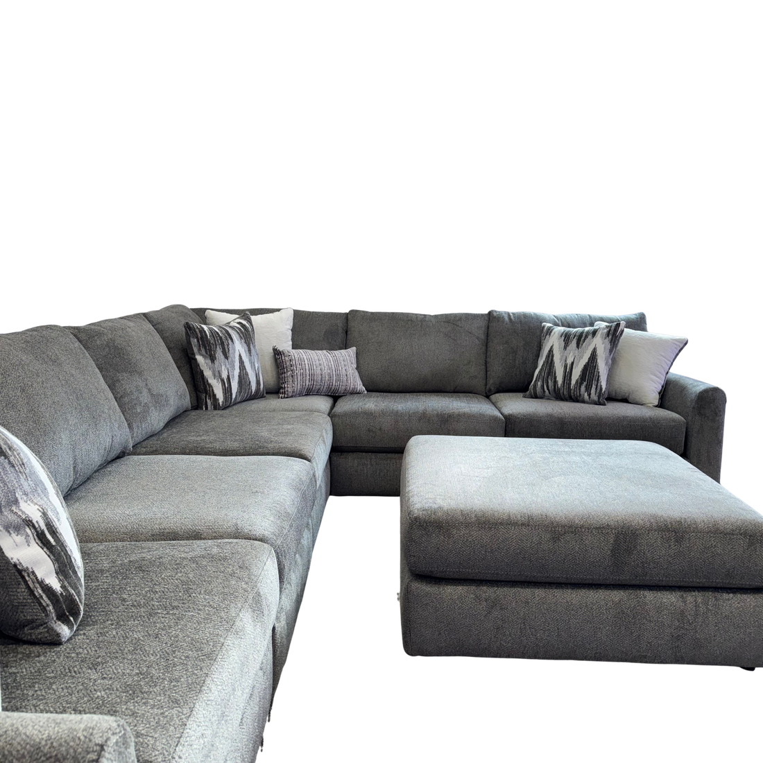 Avery Modular Sectional In Slate Gray (Customizable)