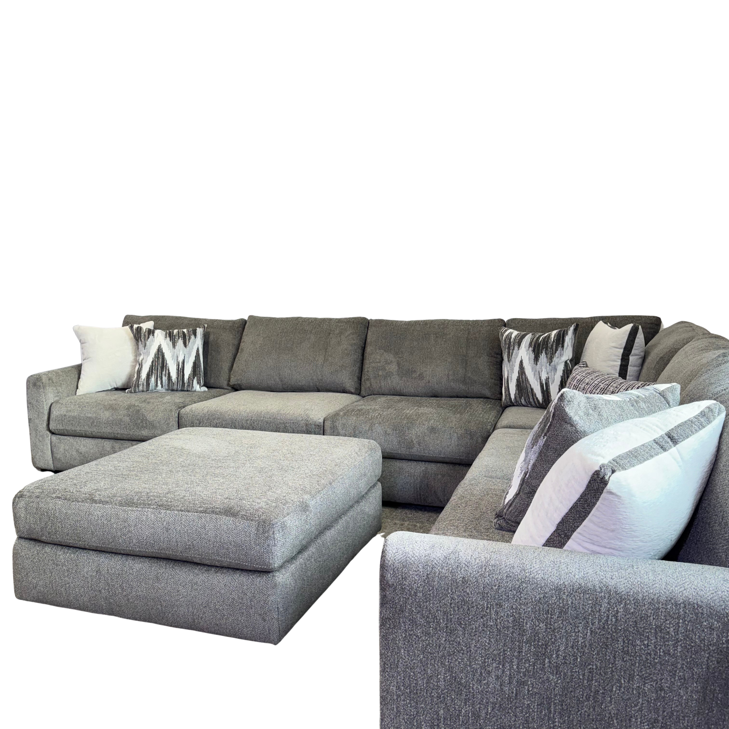Avery Modular Sectional In Slate Gray (Customizable)