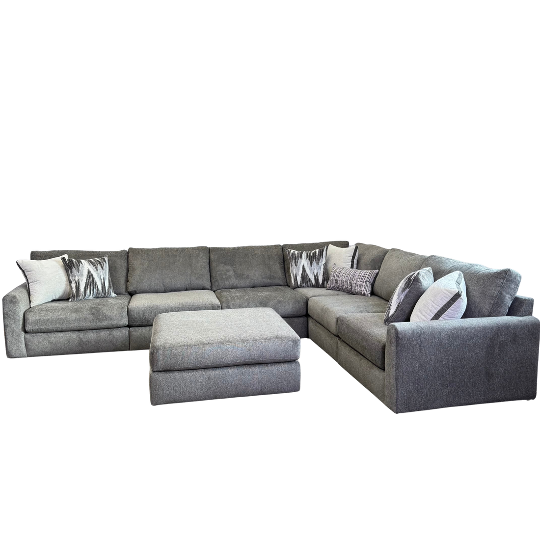 Avery Modular Sectional In Slate Gray (Customizable)