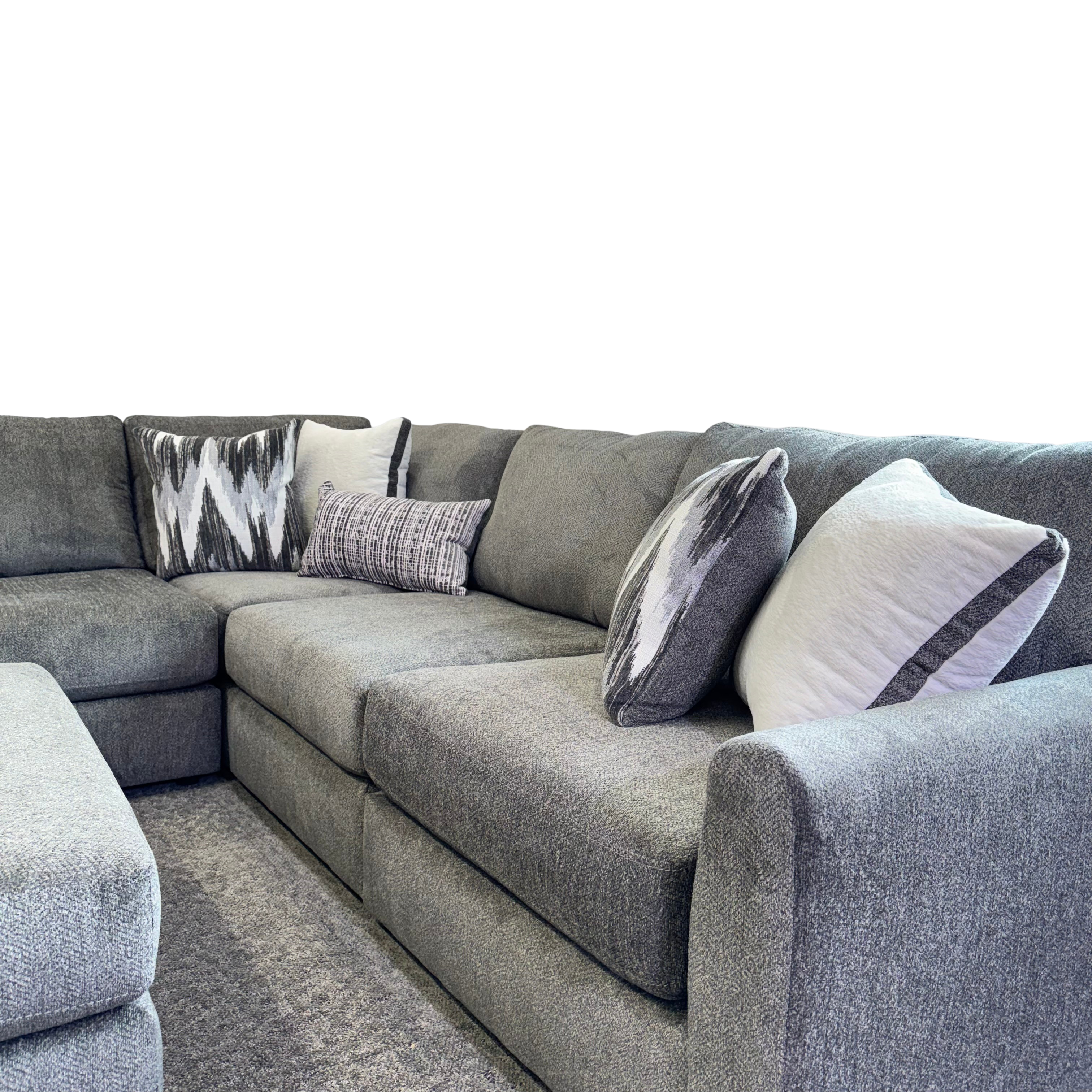 Avery Modular Sectional In Slate Gray (Customizable)